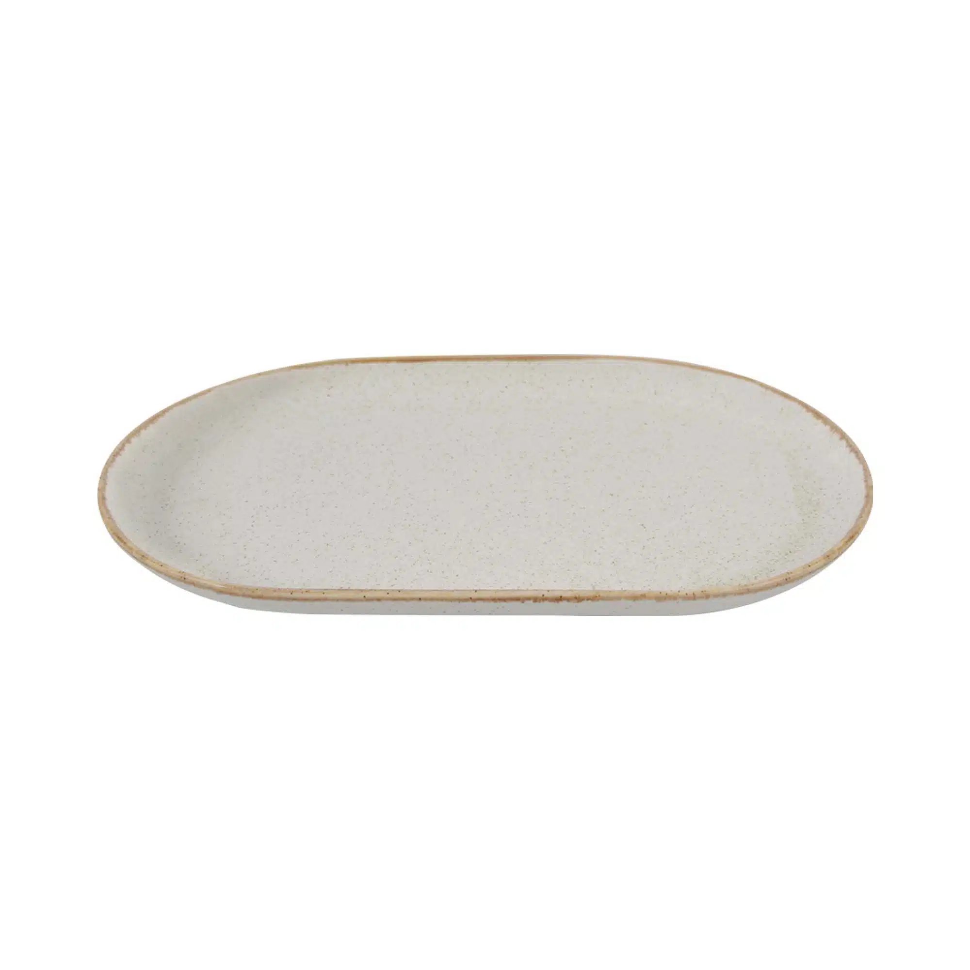 Sand oval fad, 320x200mm - Billede 3