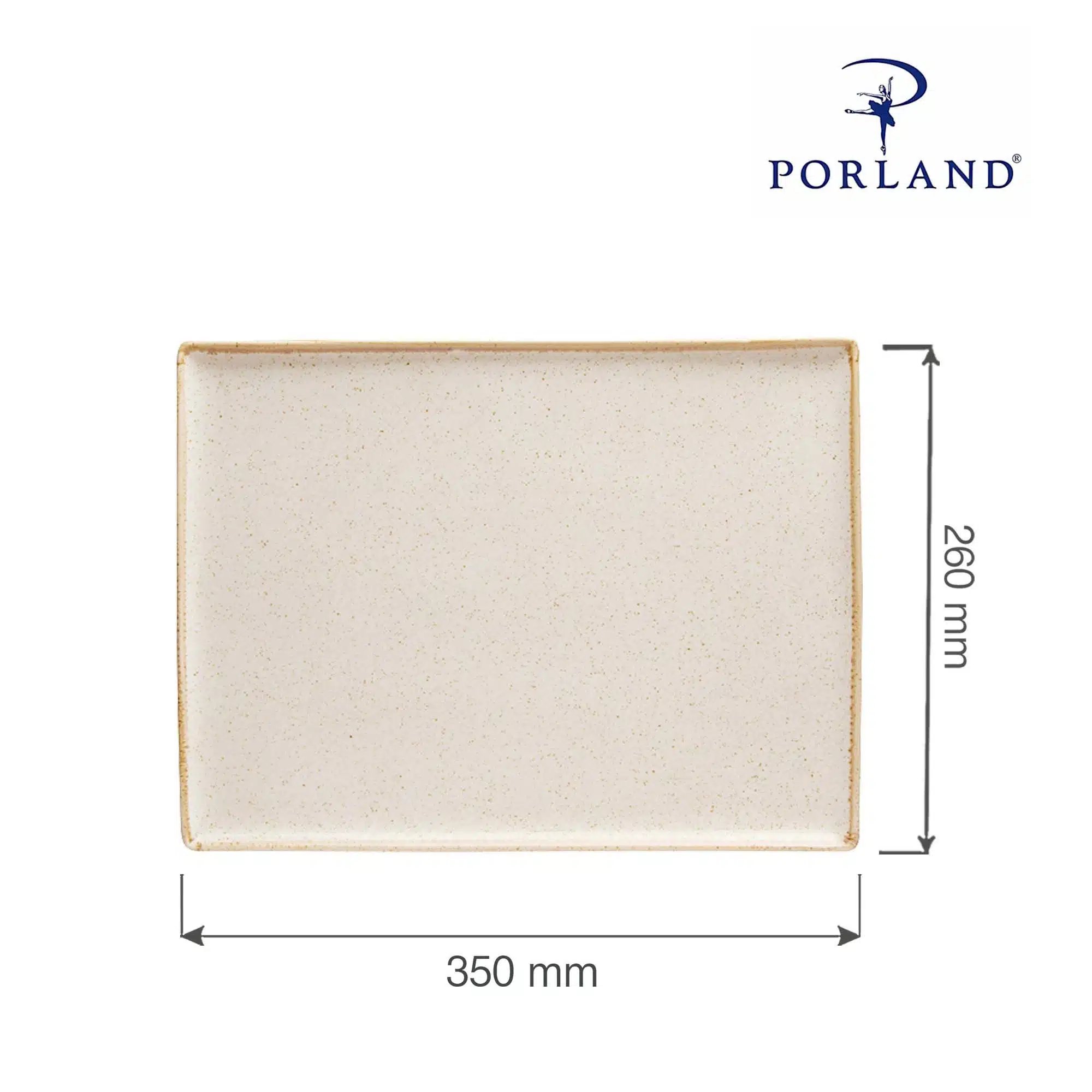 Sand firkantet bakke, 350x260mm - Billede 4