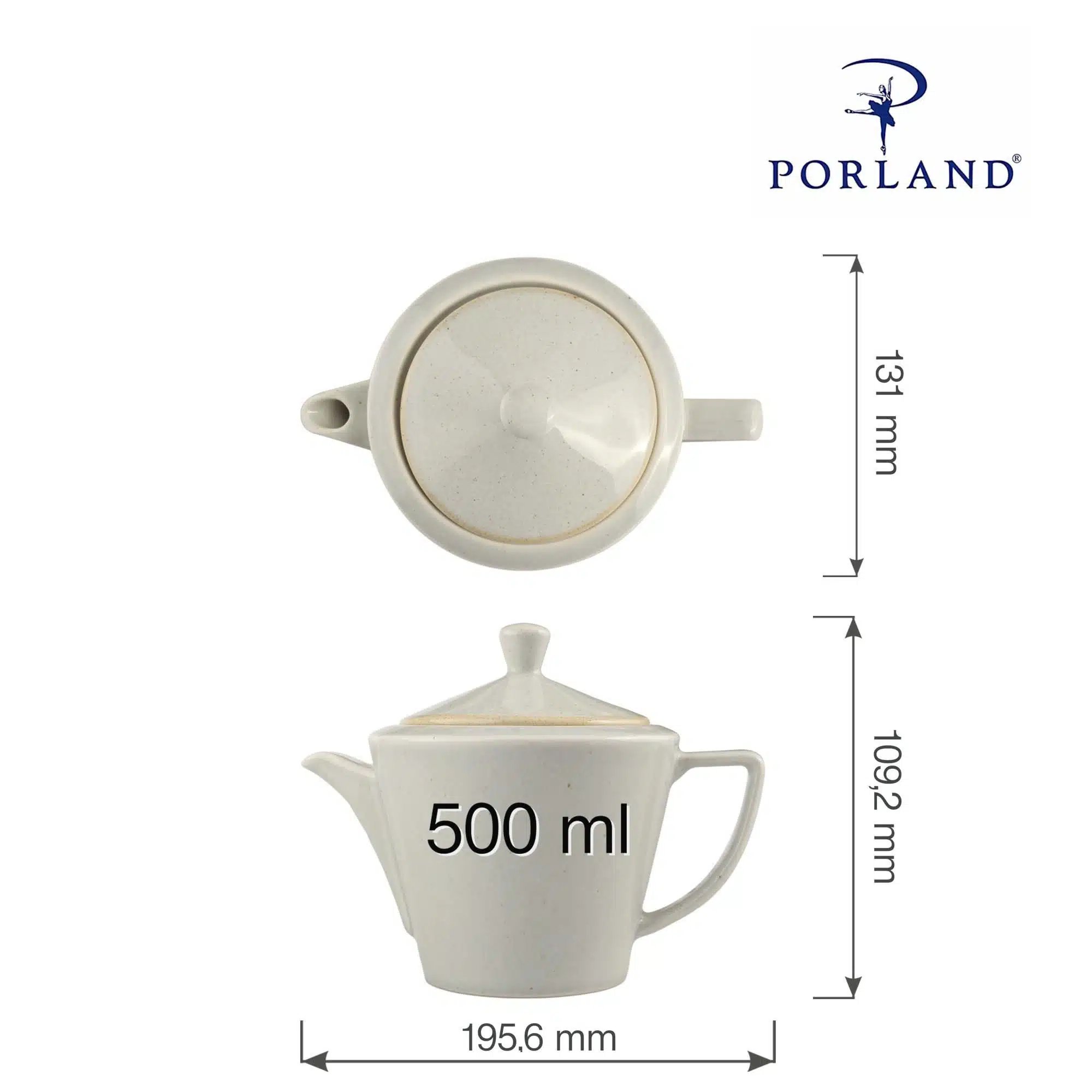 Aske tepotte, 500ml - Billede 6