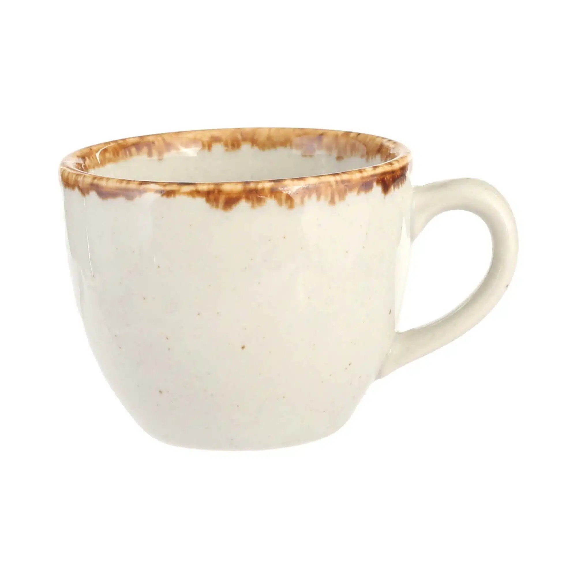 Askegrå elegant espresso kop, 80ml - Billede 2