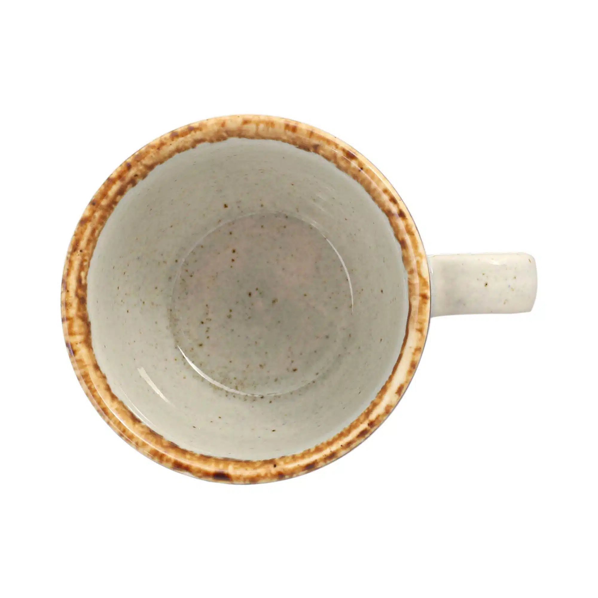 Askegrå elegant espresso kop, 80ml - Billede 3