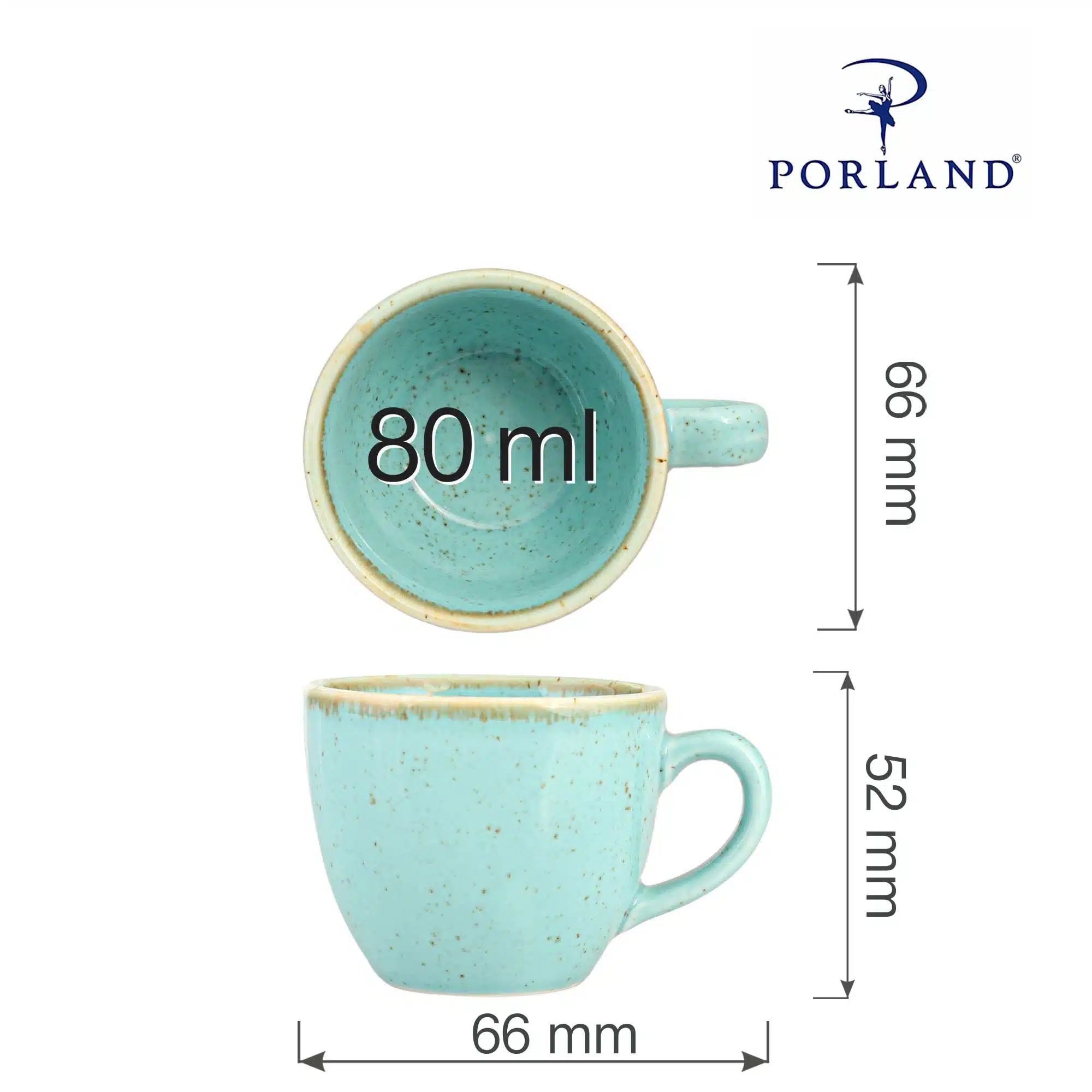 Laguna elegant espresso kop, 80ml - Billede 6