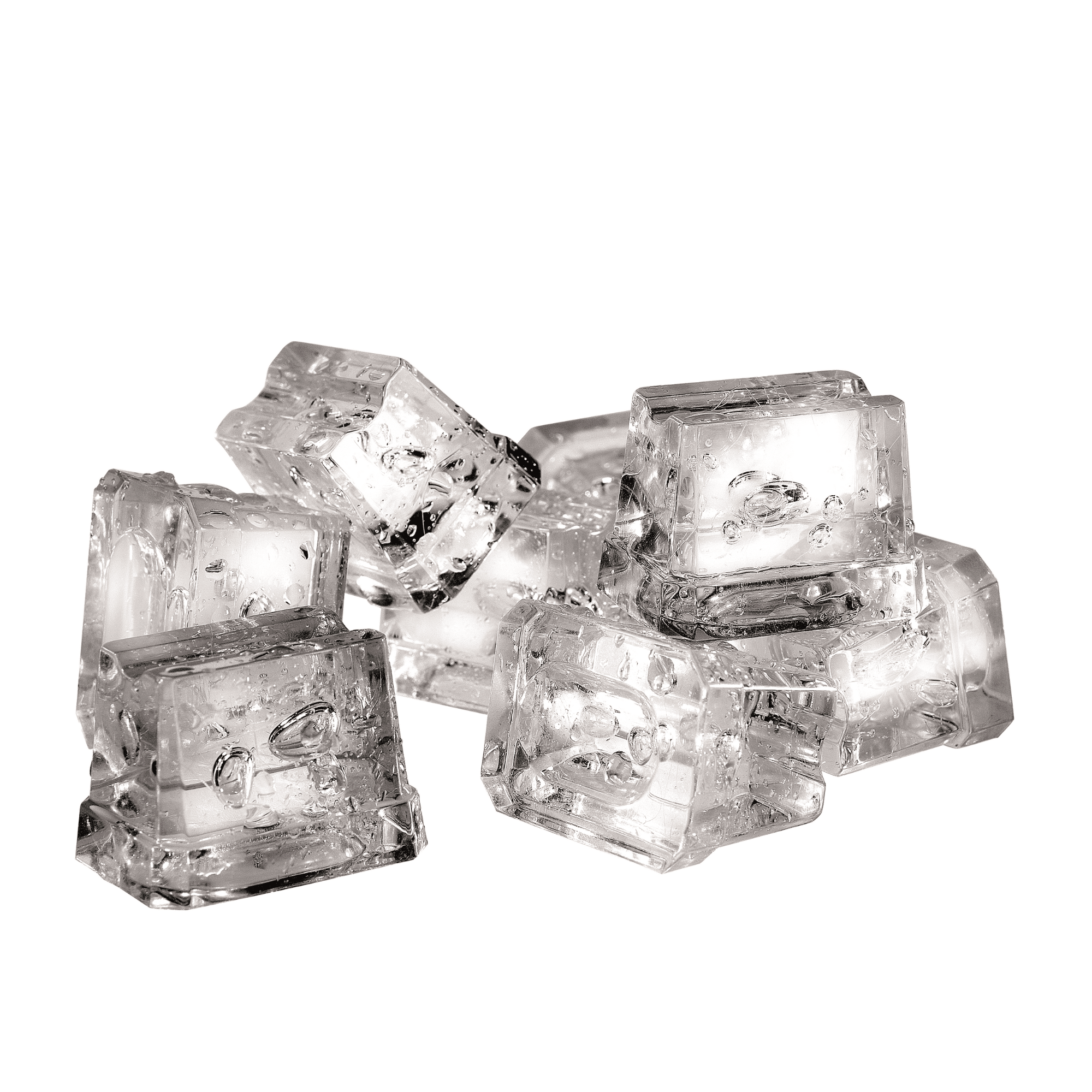 ICE luftkølet isterningemaskine ICE25ARN underbord - Billede 3