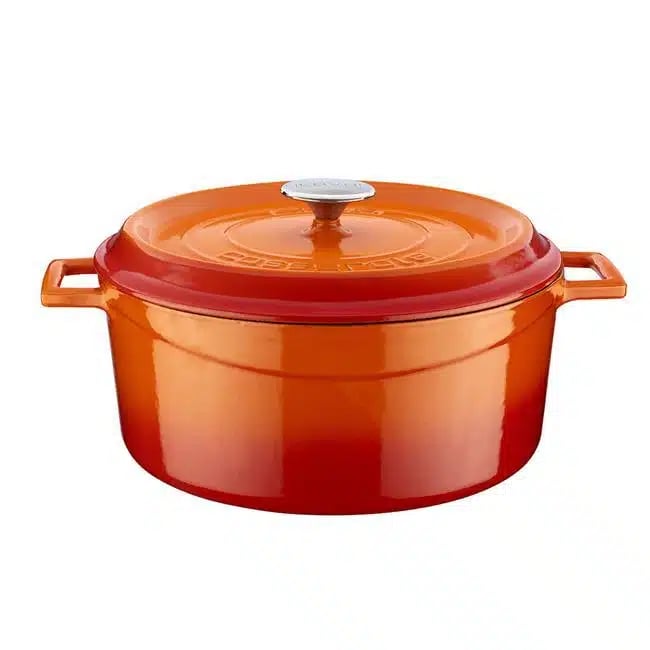Gryde i støbejern rund dia. ( )28cm, 6700ml - Billede 2