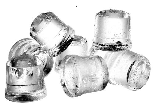 ICE luftkølet isterningemaskine ICE400ARN - Billede 3