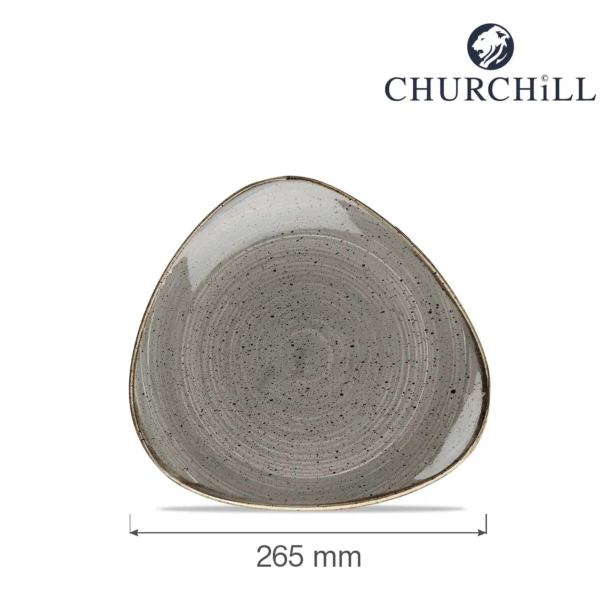 Stonecast Grey trekantet tallerken, 265mm - Billede 4