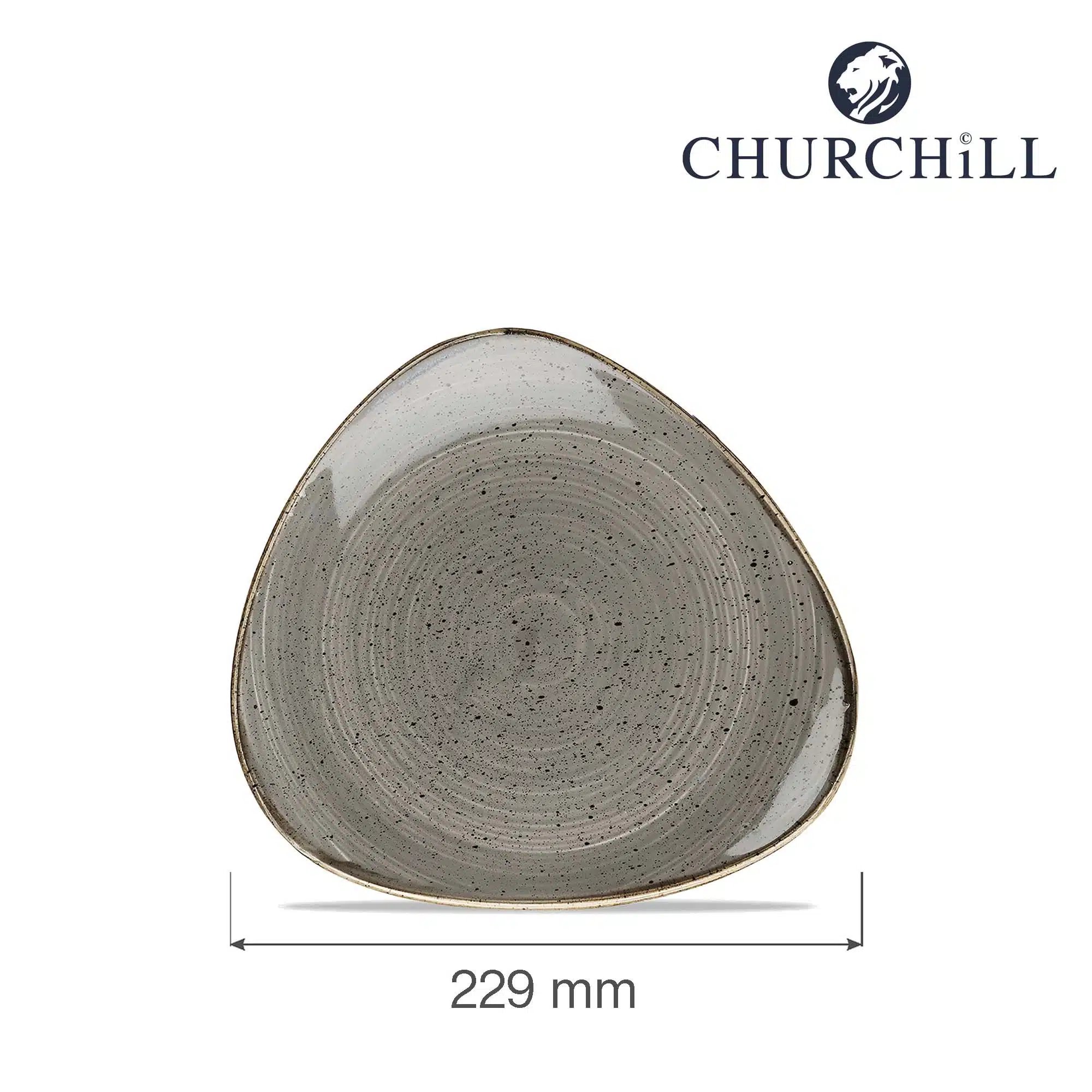 Stonecast Grey trekantet tallerken, 229mm - Billede 4