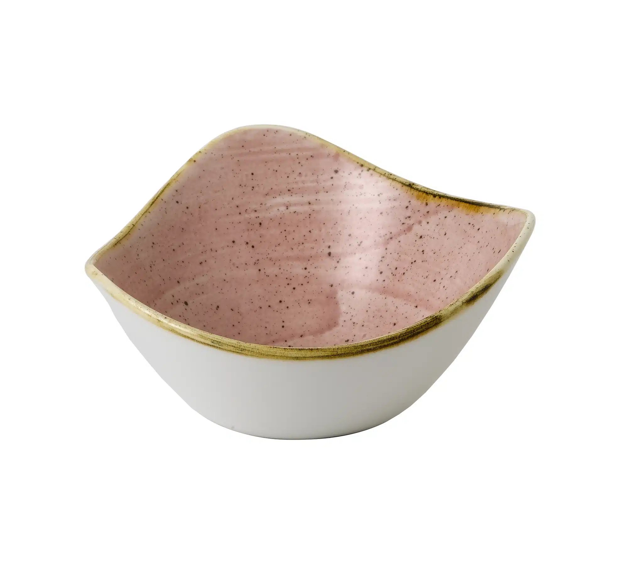 Stonecast Petal Pink trekantet skål, 153mm - Billede 5