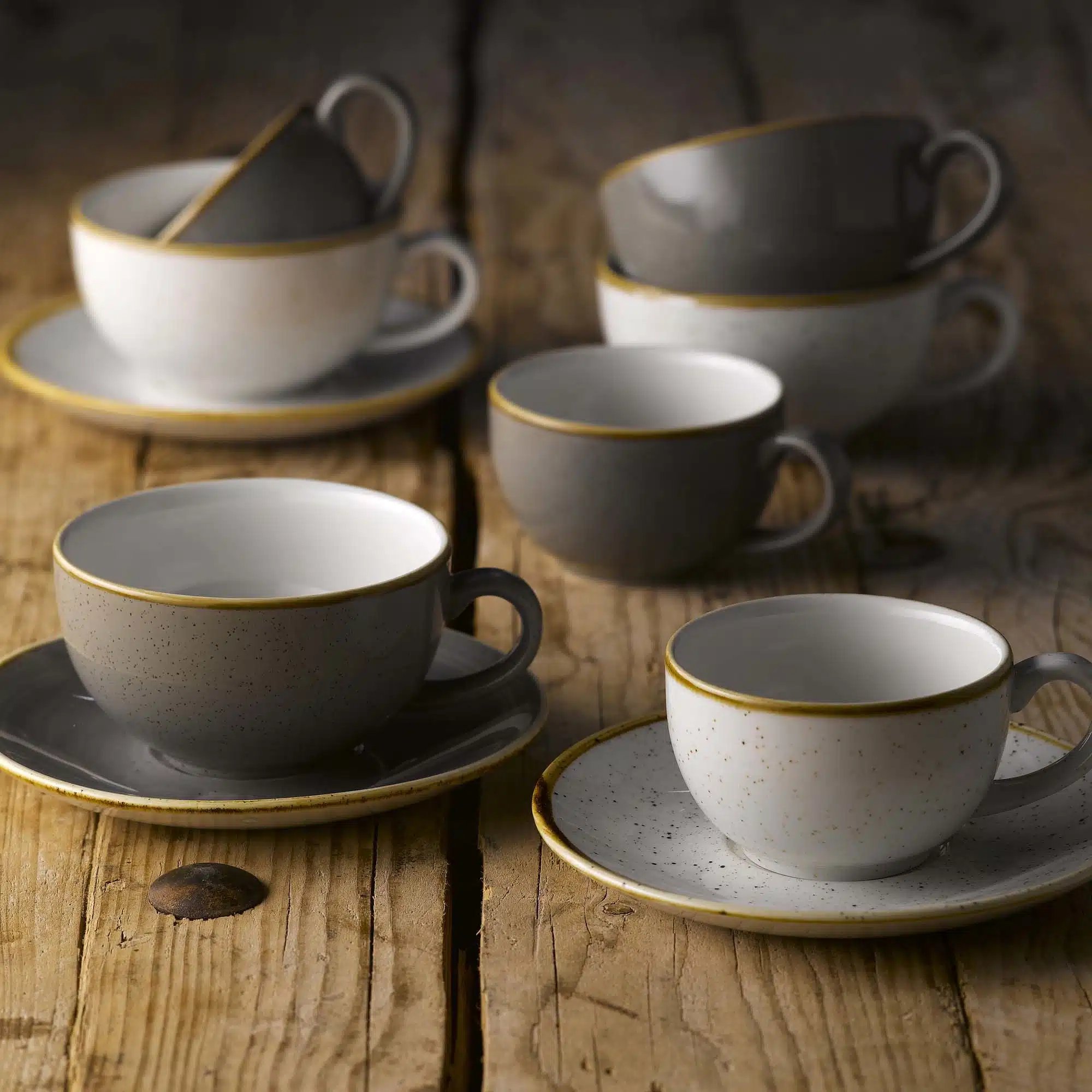 Stonecast Grey suppe skål, 132mm - Billede 5