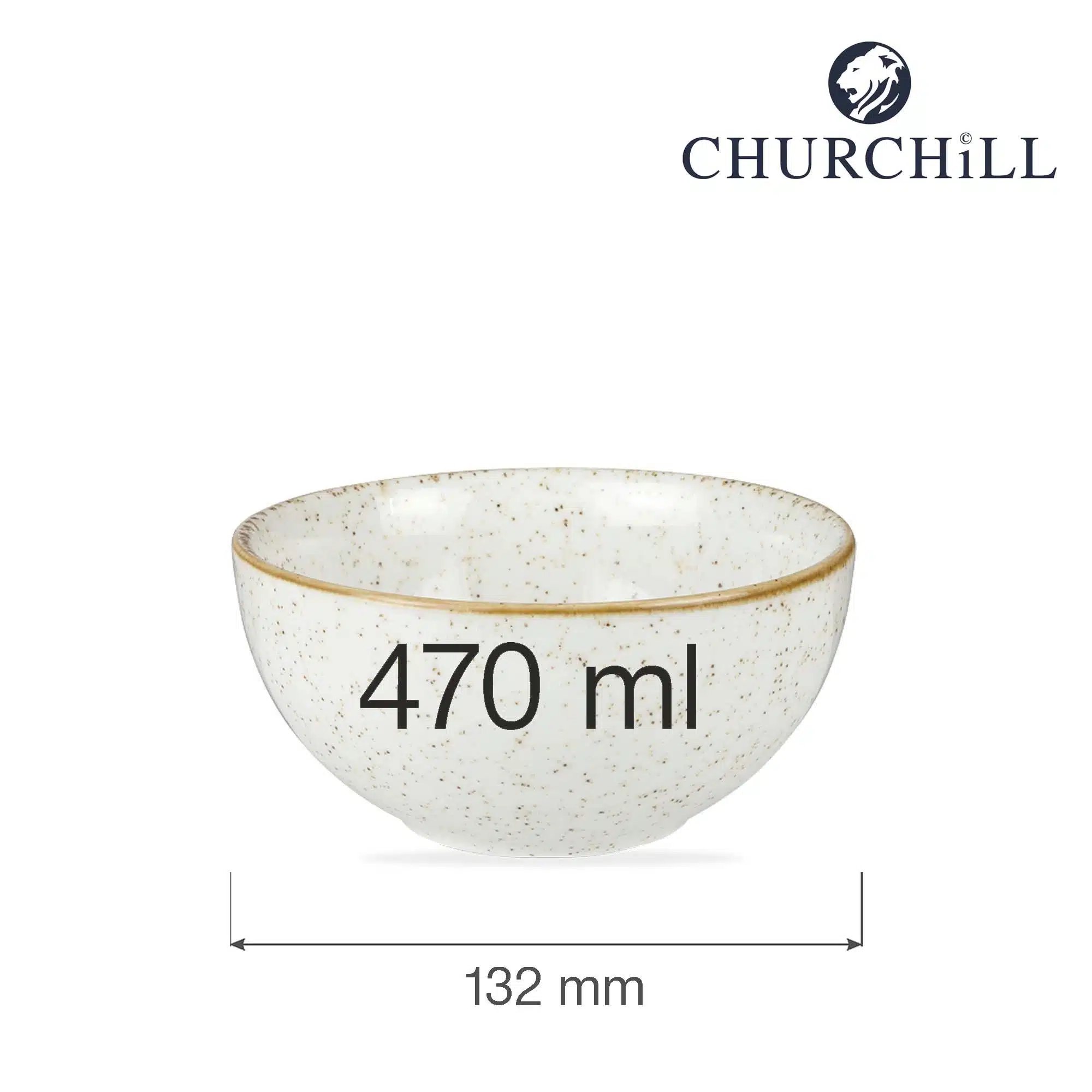 Stonecast Barley White suppe skål, 132x63mm - Billede 4