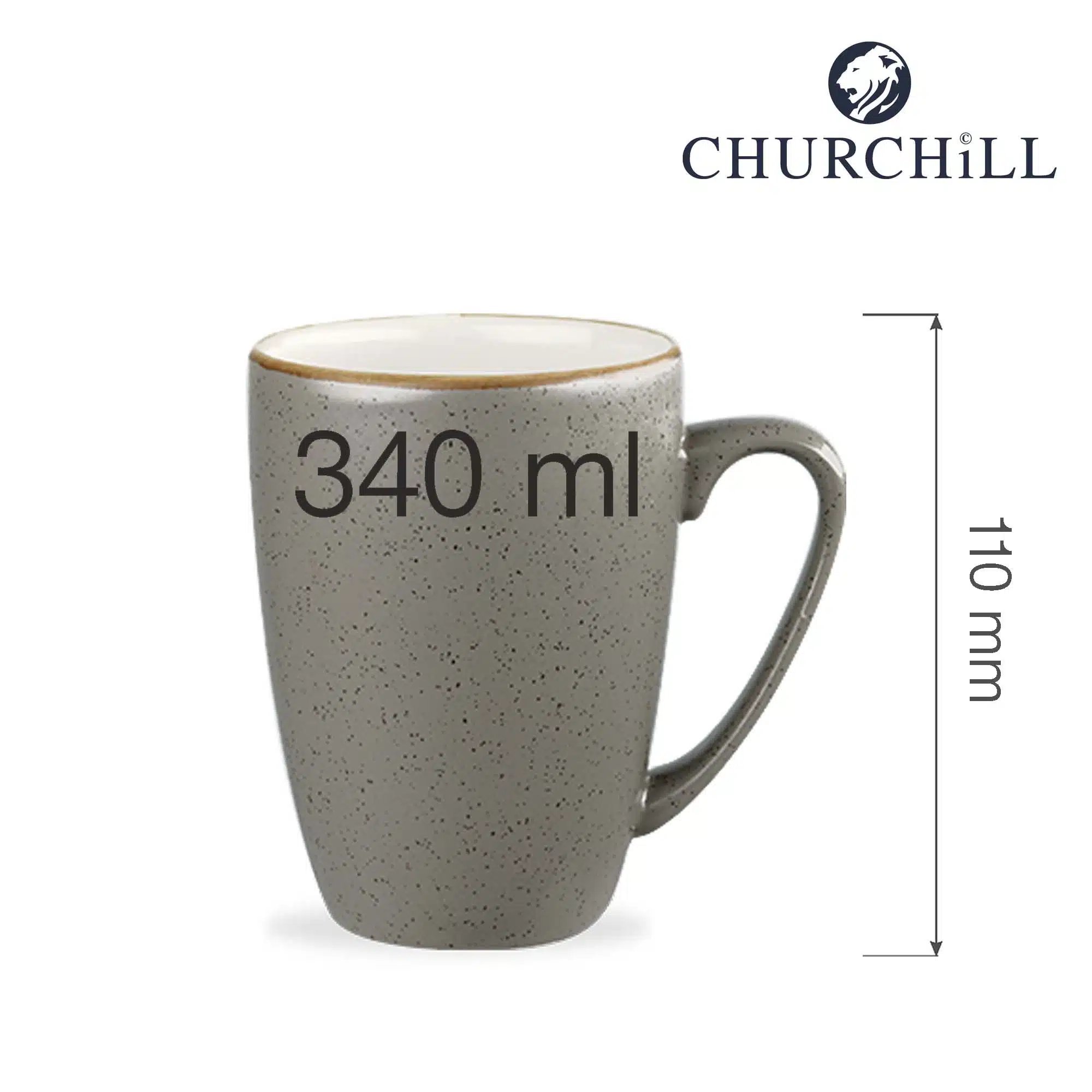 Stonecast Grey Profile krus, 340ml - Billede 4