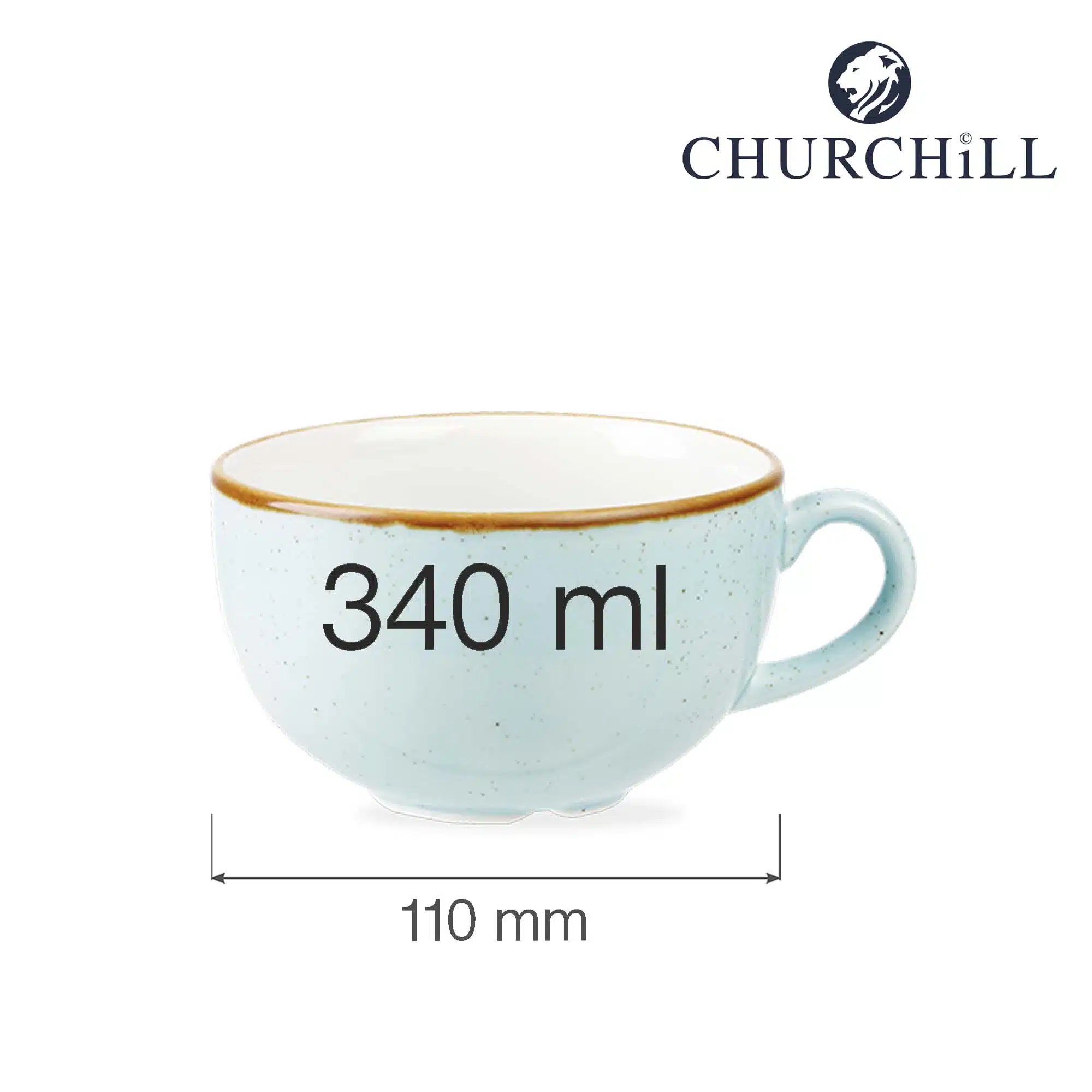 Stonecast Duck Egg cappuccino kop, 340ml - Billede 6