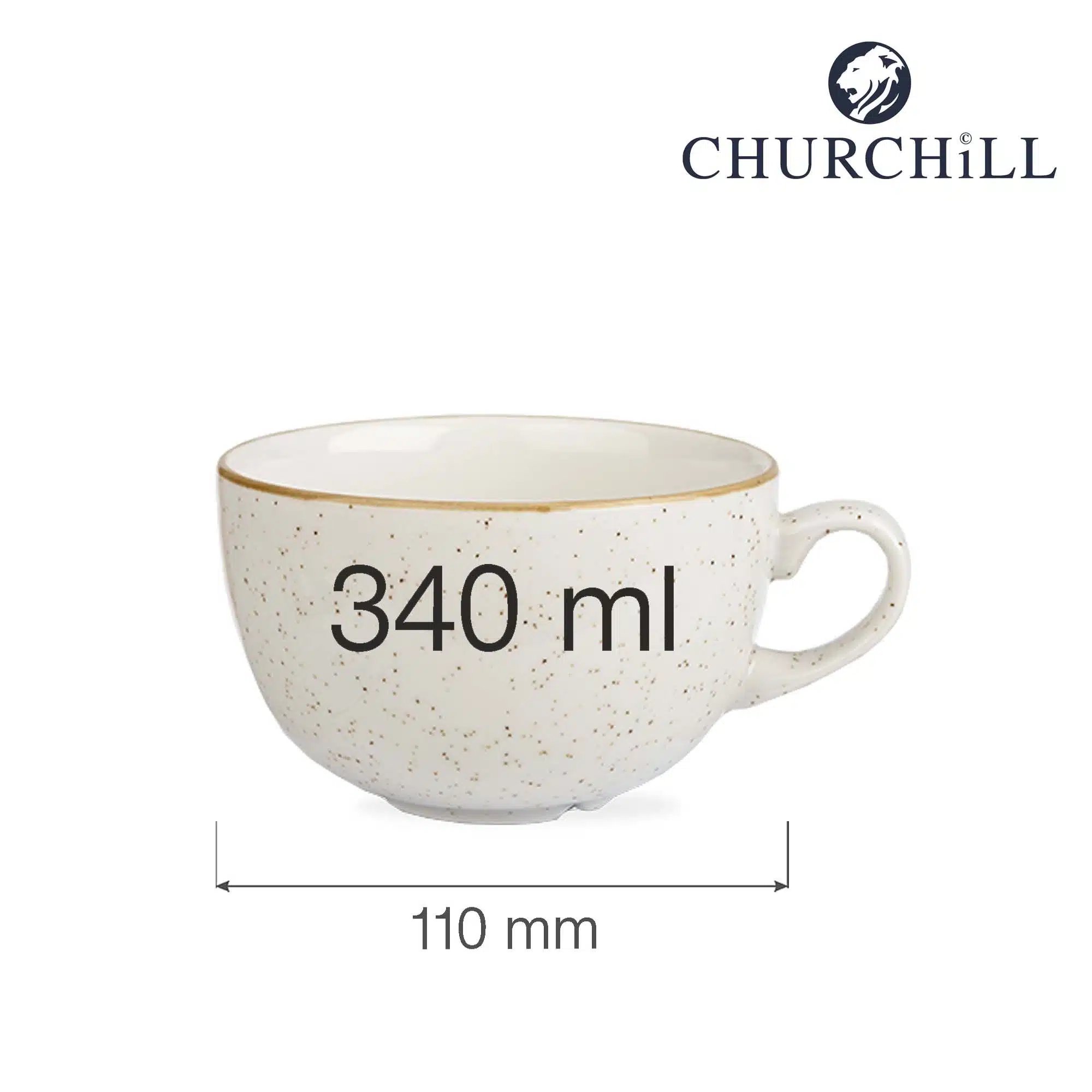 Stonecast Barley White cappuccino kop, 340ml - Billede 6
