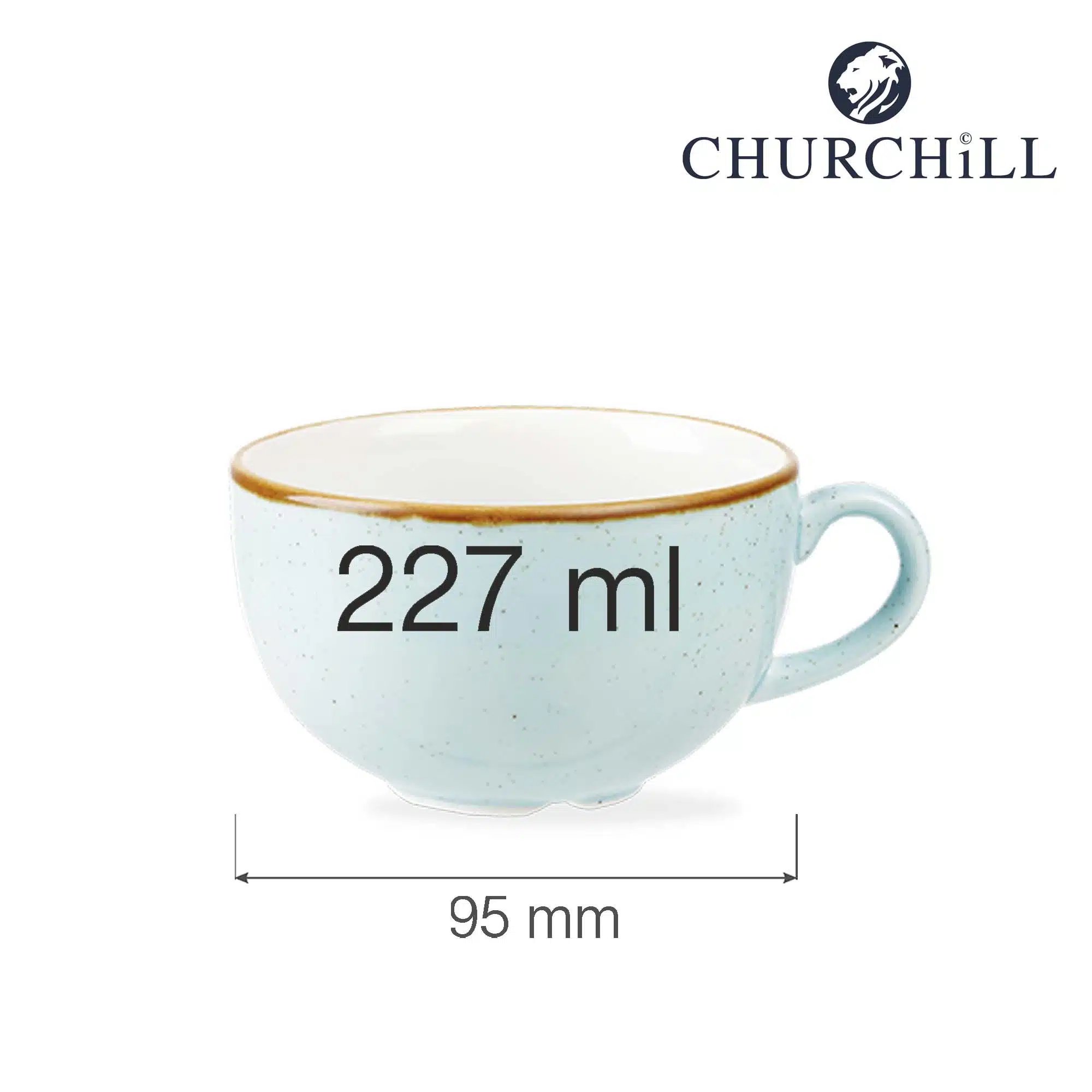 Stonecast Duck Egg cappuccino kop, 227ml - Billede 6