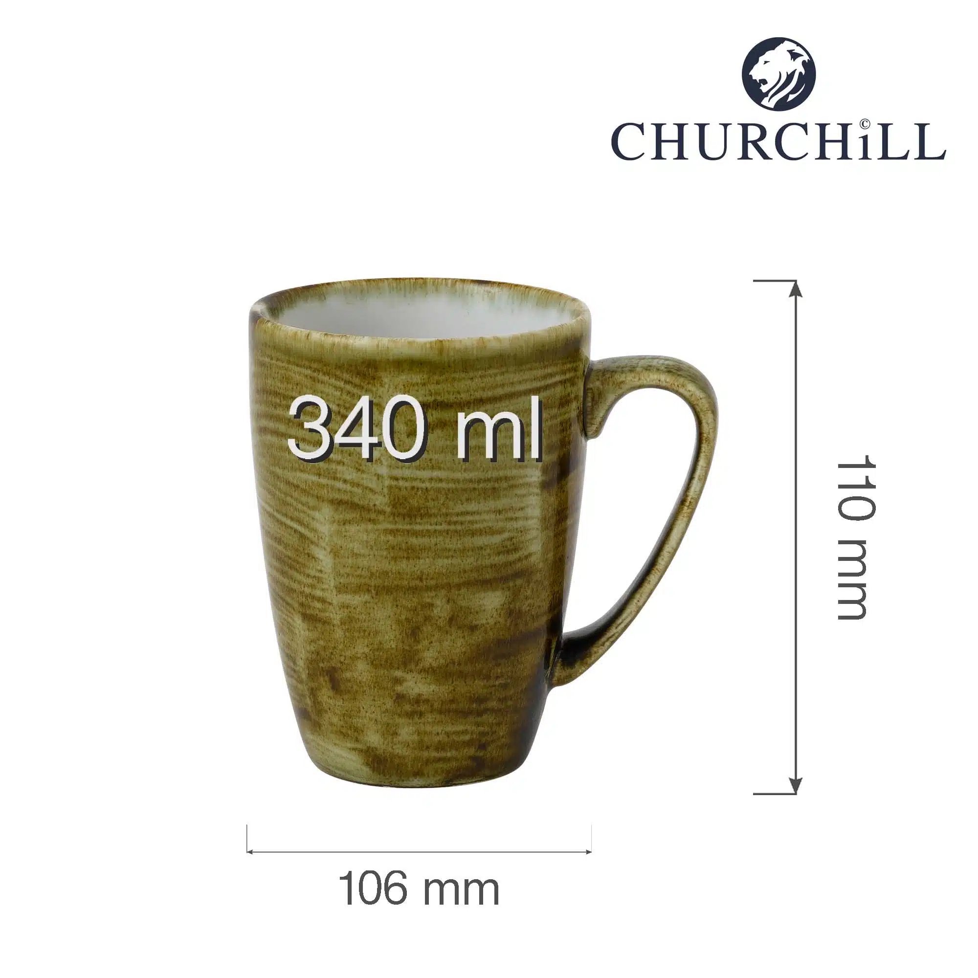 Stonecast Plume Green krus, 340 ml - Billede 4