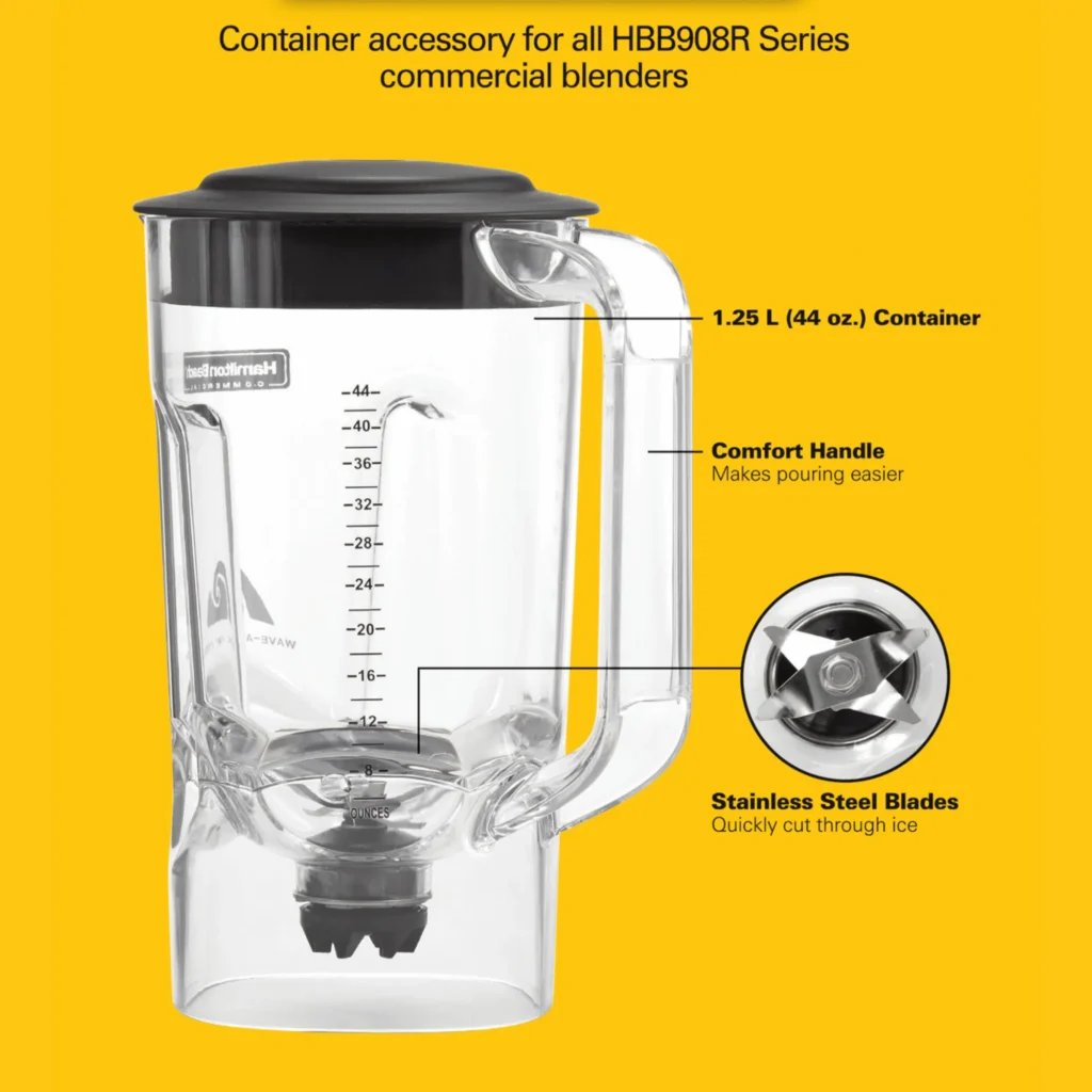 1,25L polycarbonatbeholder til 908 - Billede 6