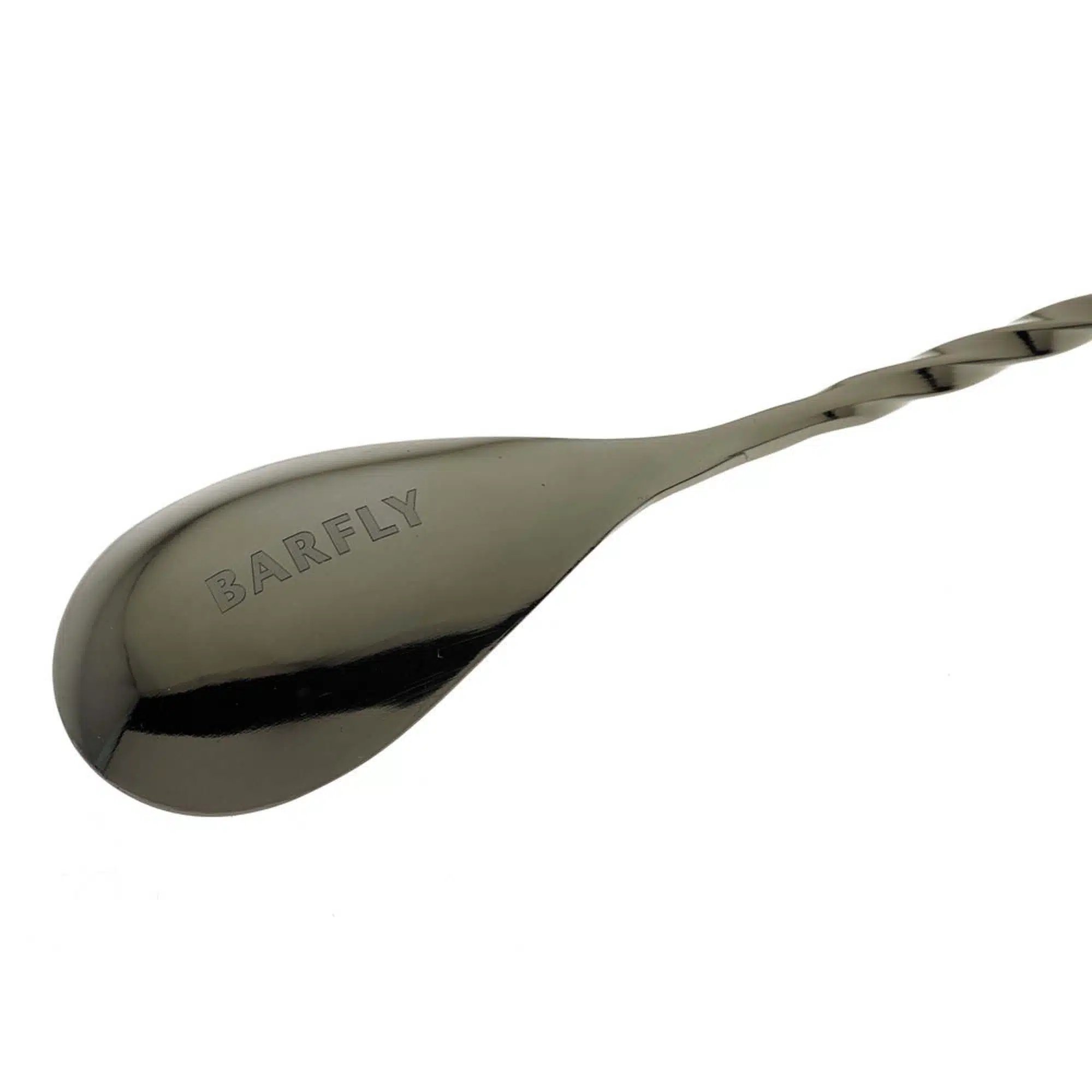 Bar Ske med Gaffel End, Sort, 315mm - Billede 4