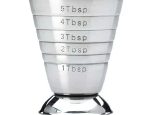Bar målebæger, rustfrit stål, 75ml - Billede 3