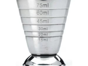 Bar målebæger, rustfrit stål, 75ml - Billede 4