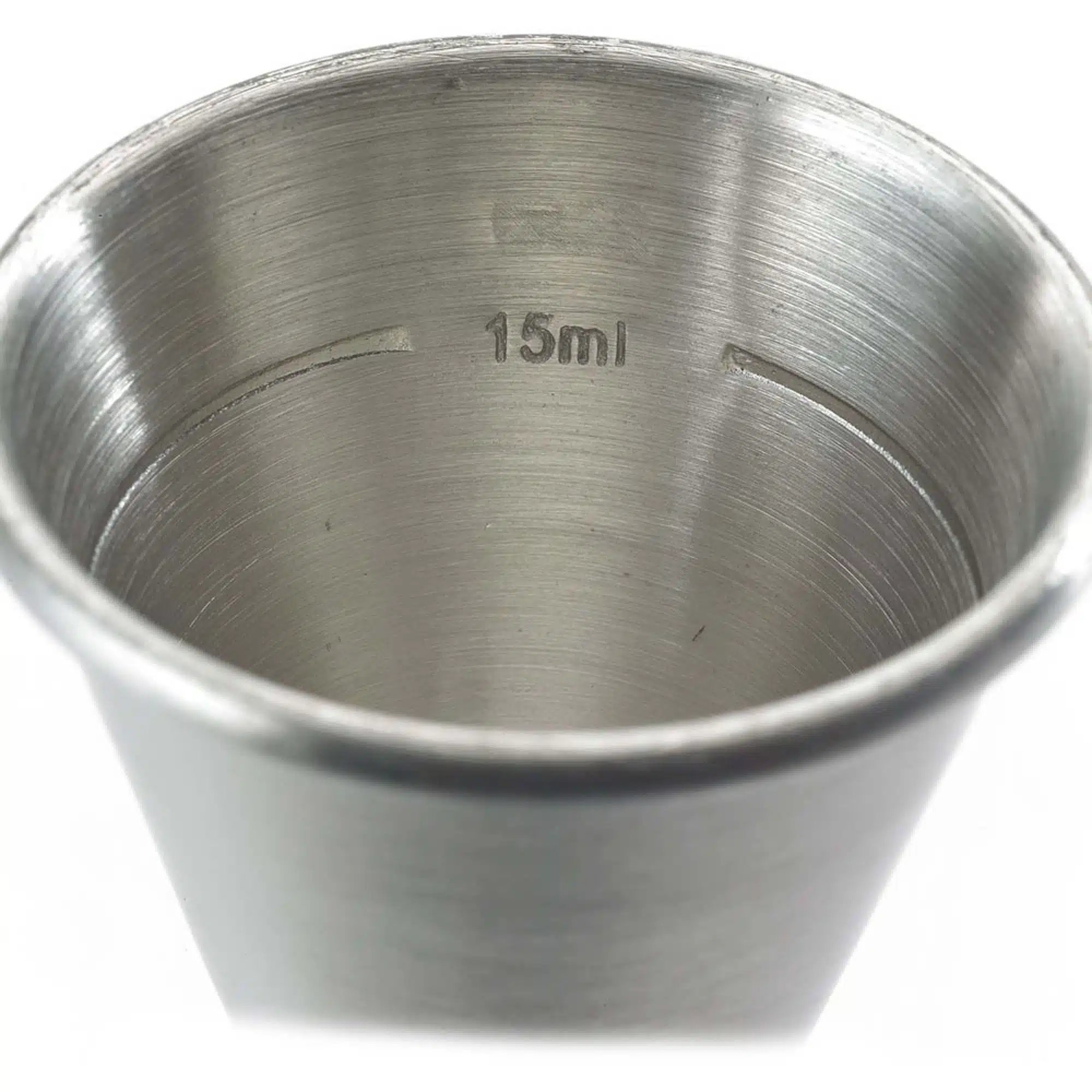 25 ml. x 50 ml. Japansk stil jigger, rustfrit stål - Billede 2