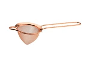 Finmasket si, skål, kobber tallerken, 89x264mm - Billede 2