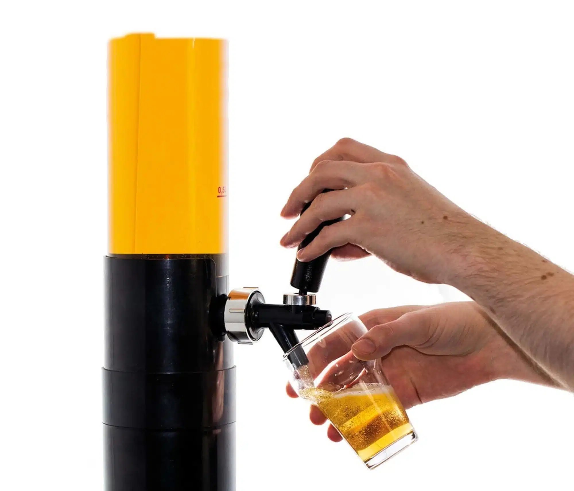 Bord øltap, Bar op, 5L, Sort, o100x(H)1150mm - Billede 3