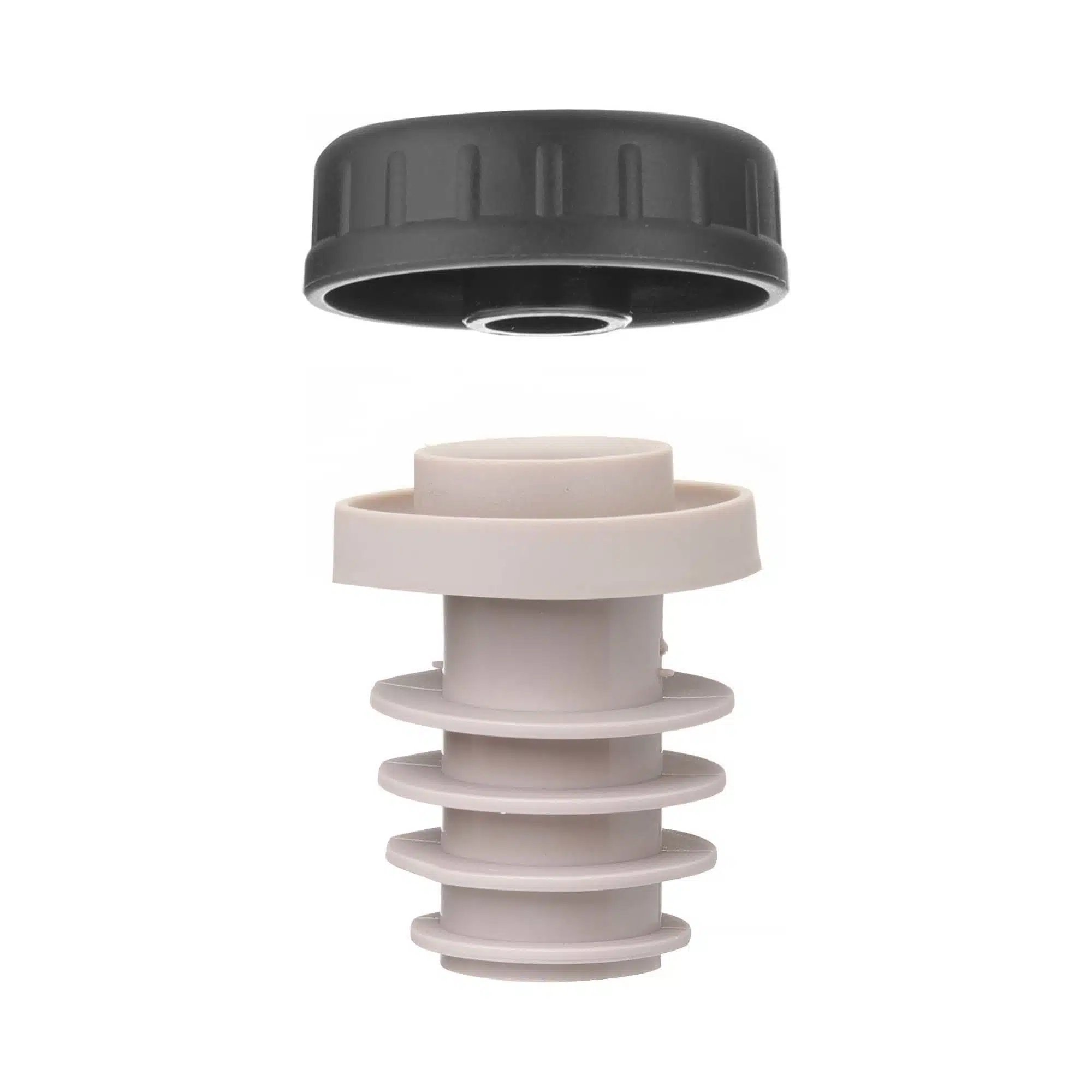 Stopper med cap – 6 stk., Bar up, Sort, 6 stk., oxmm - Billede 3