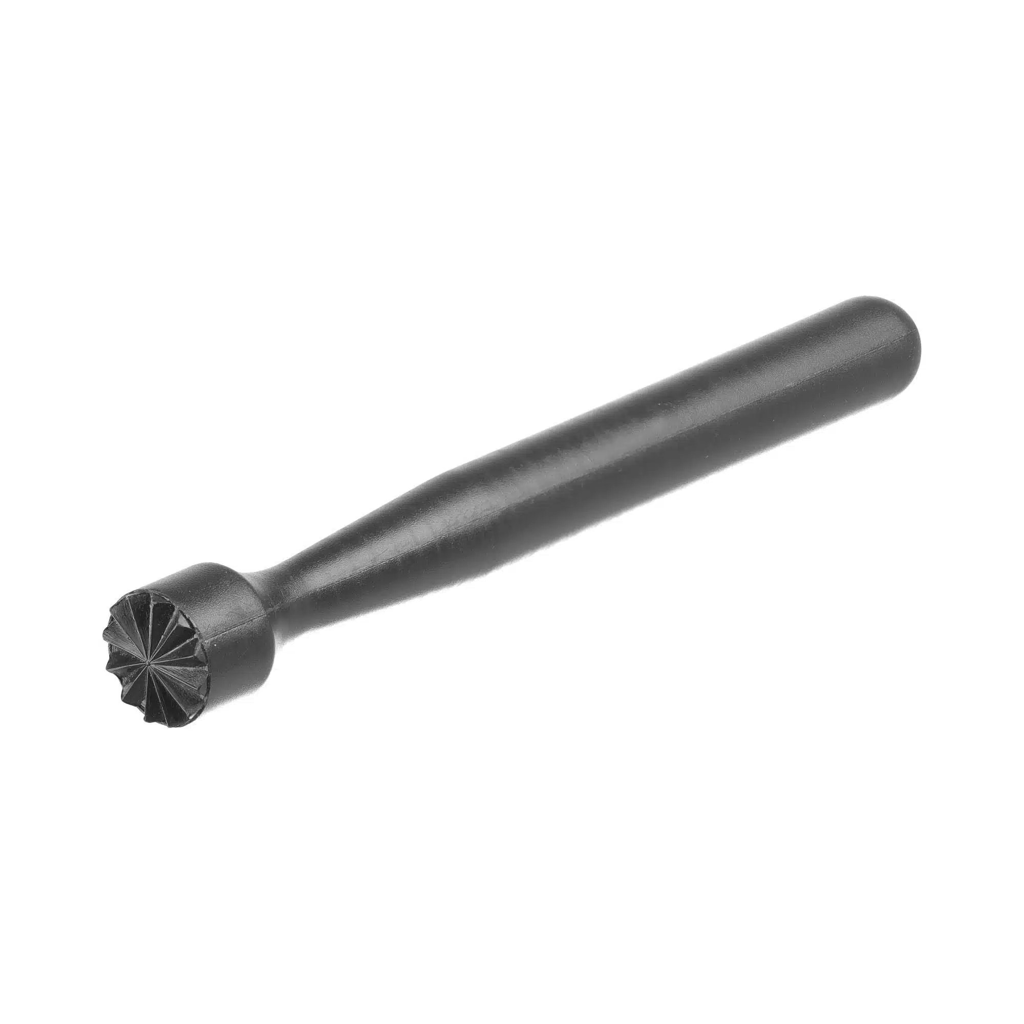 Muddler, Bar op, profileret, stjerneformet, Sort, o34x207mm - Billede 3