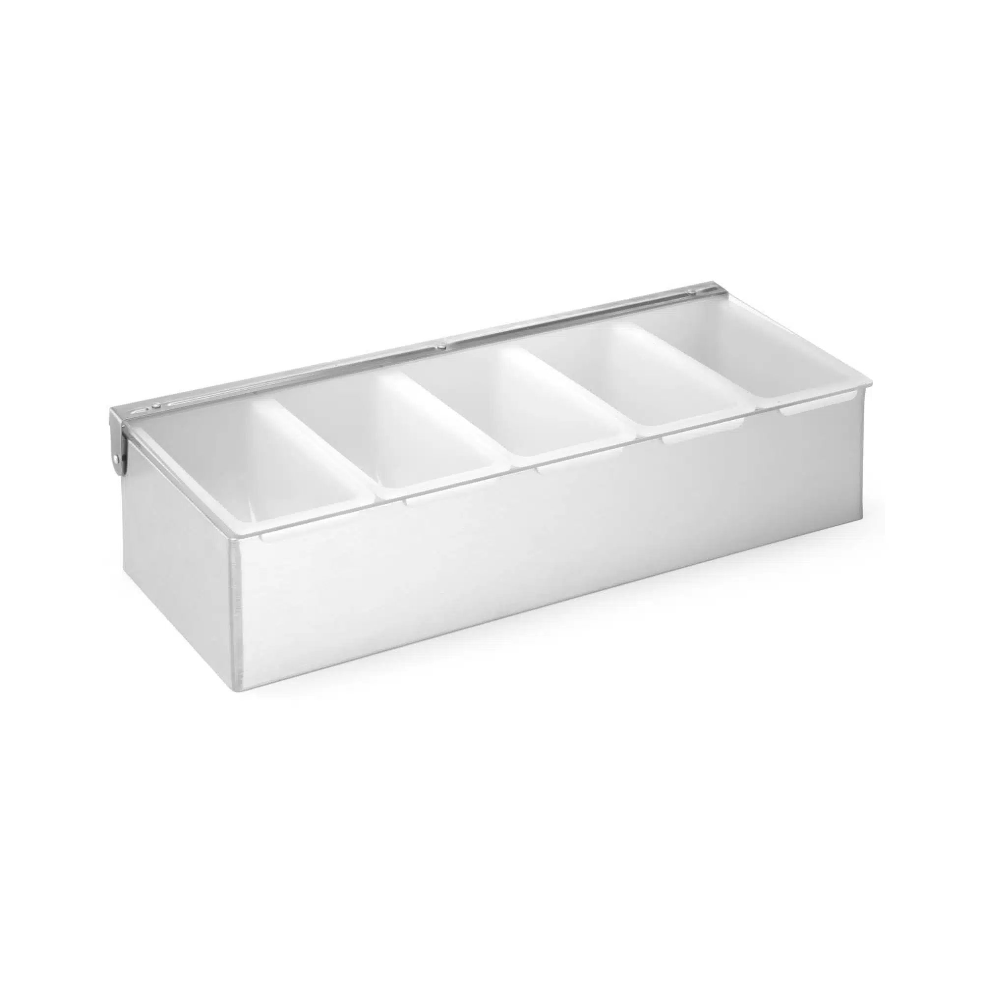 Krydderiholder, Bar op, 5 beholdere, 375x140x(H)90mm - Billede 2