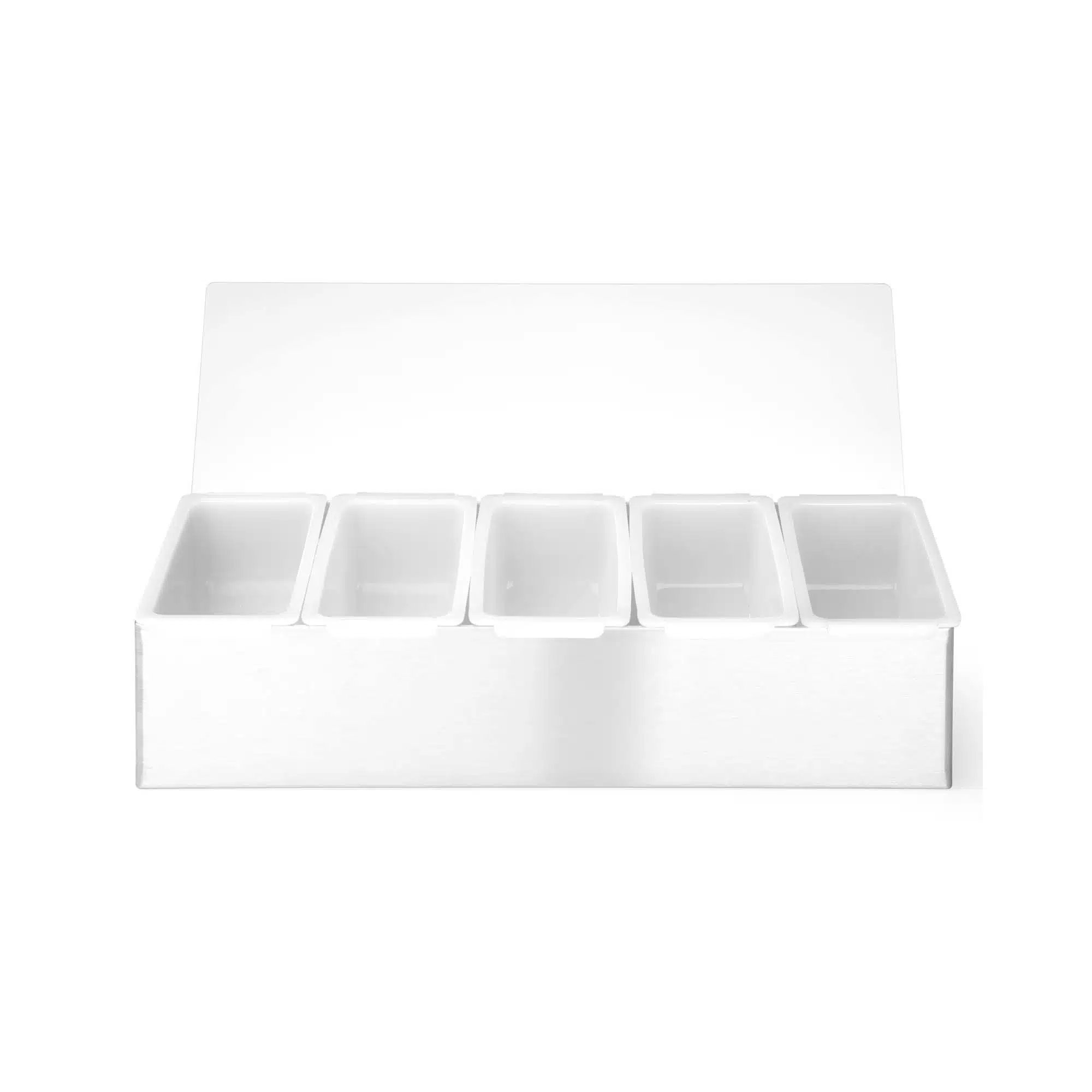 Krydderiholder, Bar op, 5 beholdere, 375x140x(H)90mm - Billede 5