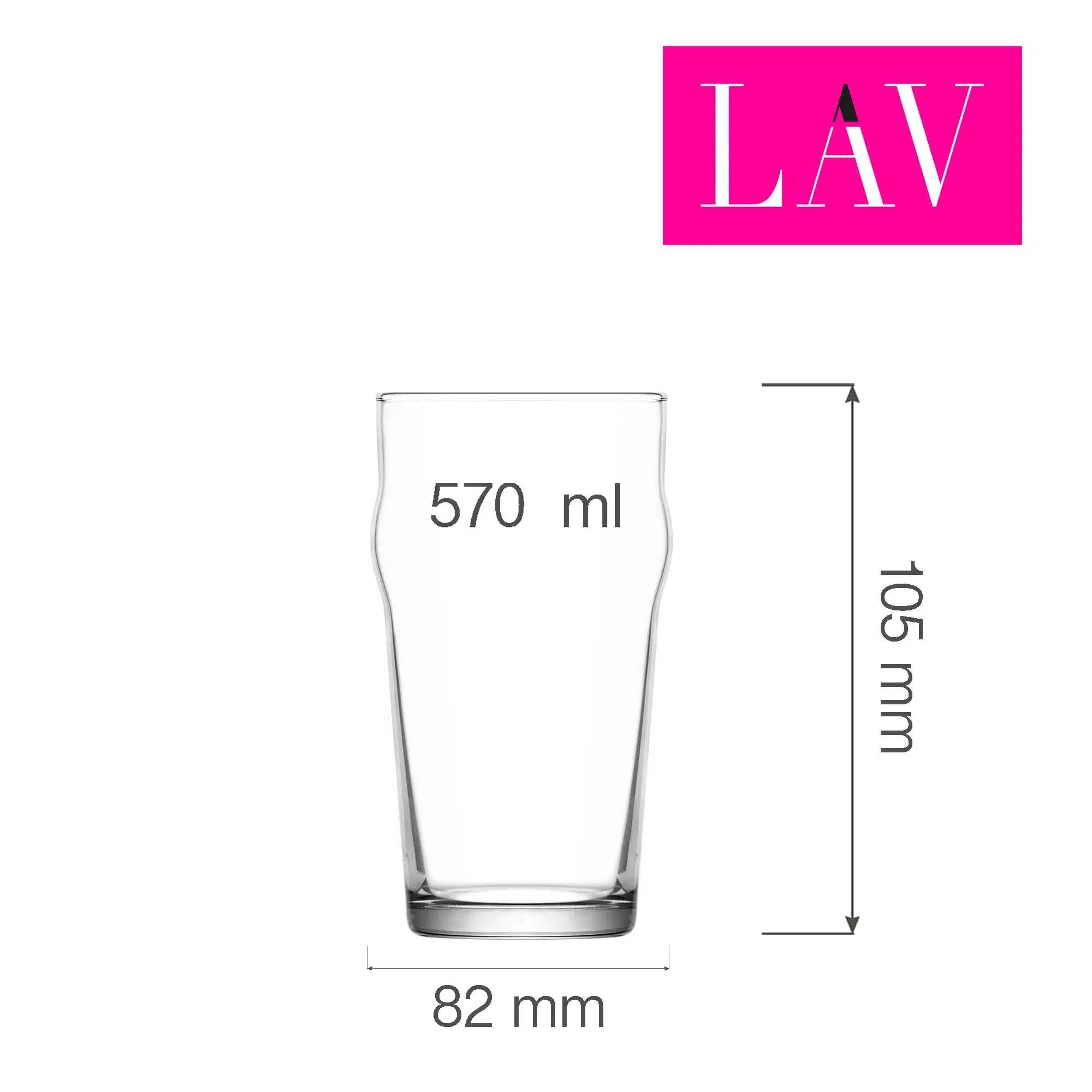 Noniq ølkrus 570 ml - Billede 3