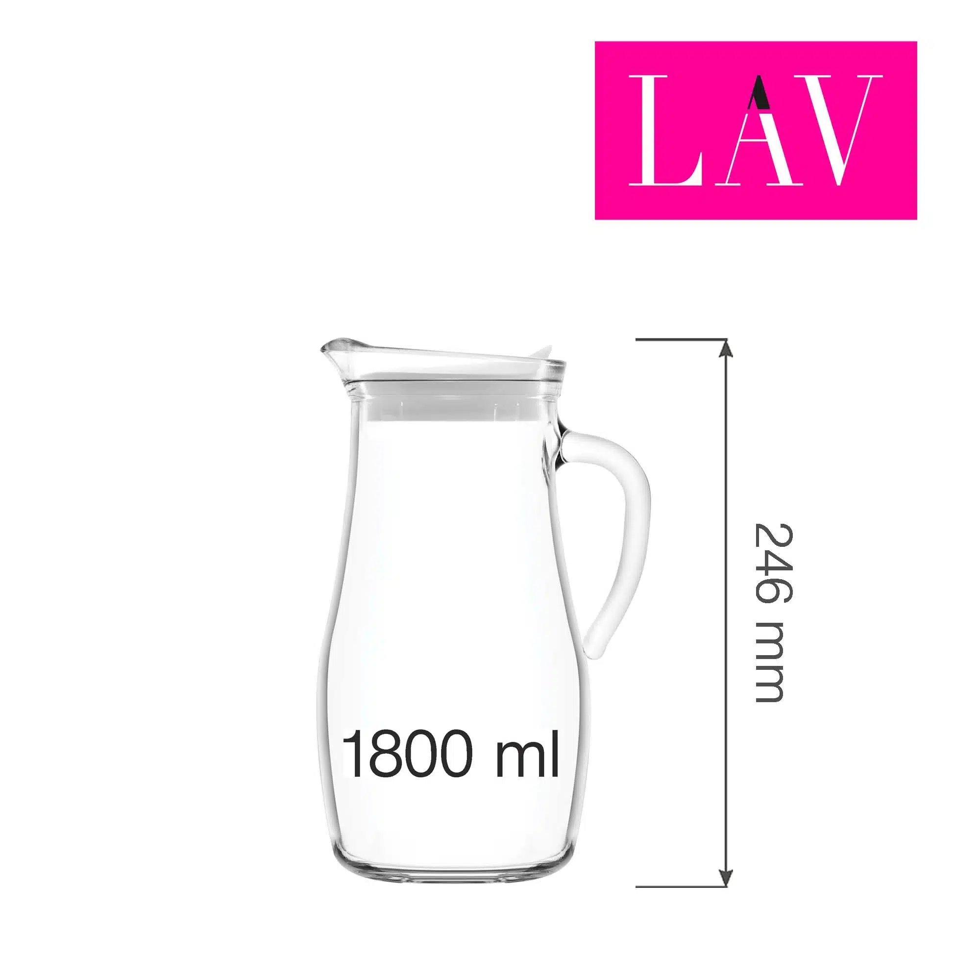 Misket kande 1,8 l - Billede 4