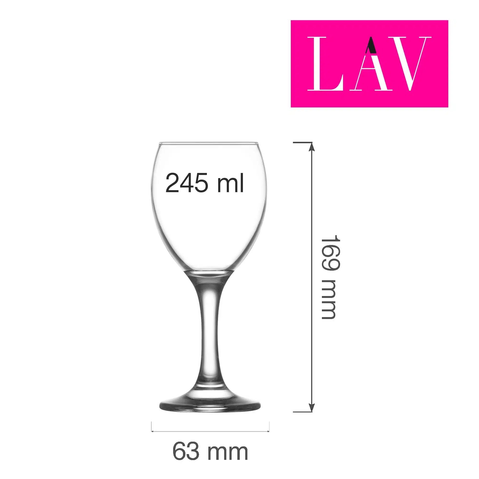 Empire vinglas 245 ml - Billede 6
