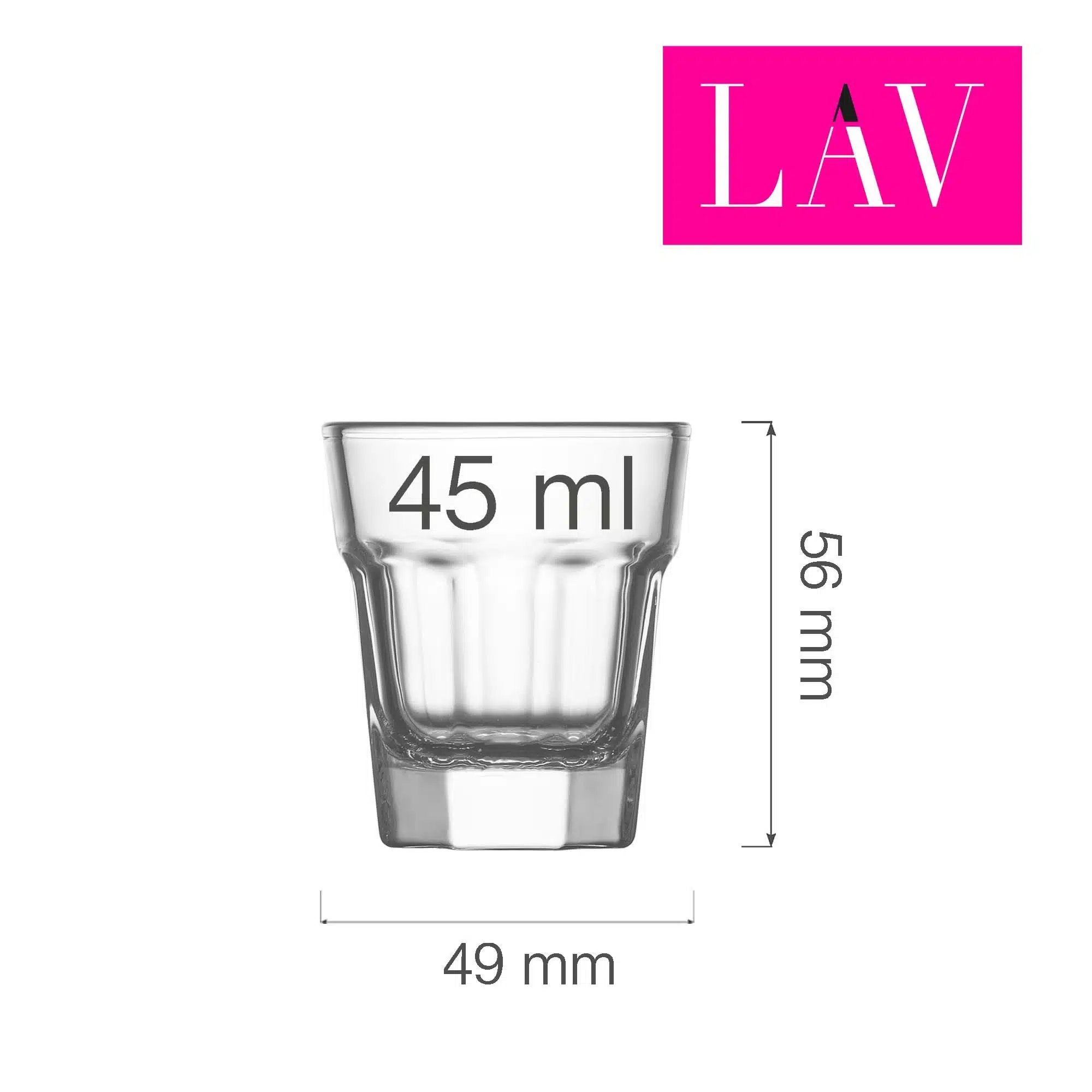 Amasterdam likørglas 45 ml - Billede 5