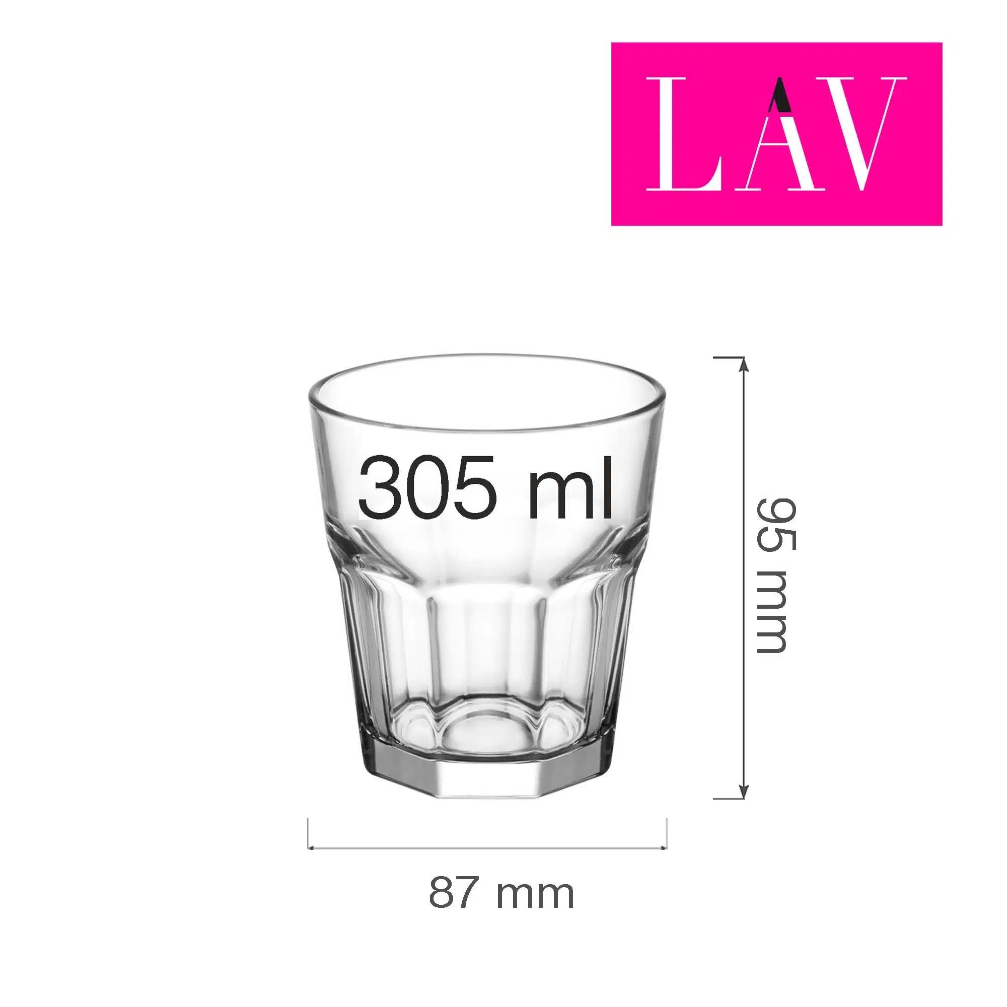 Amsterdam whiskeyglas 305 ml - Billede 3
