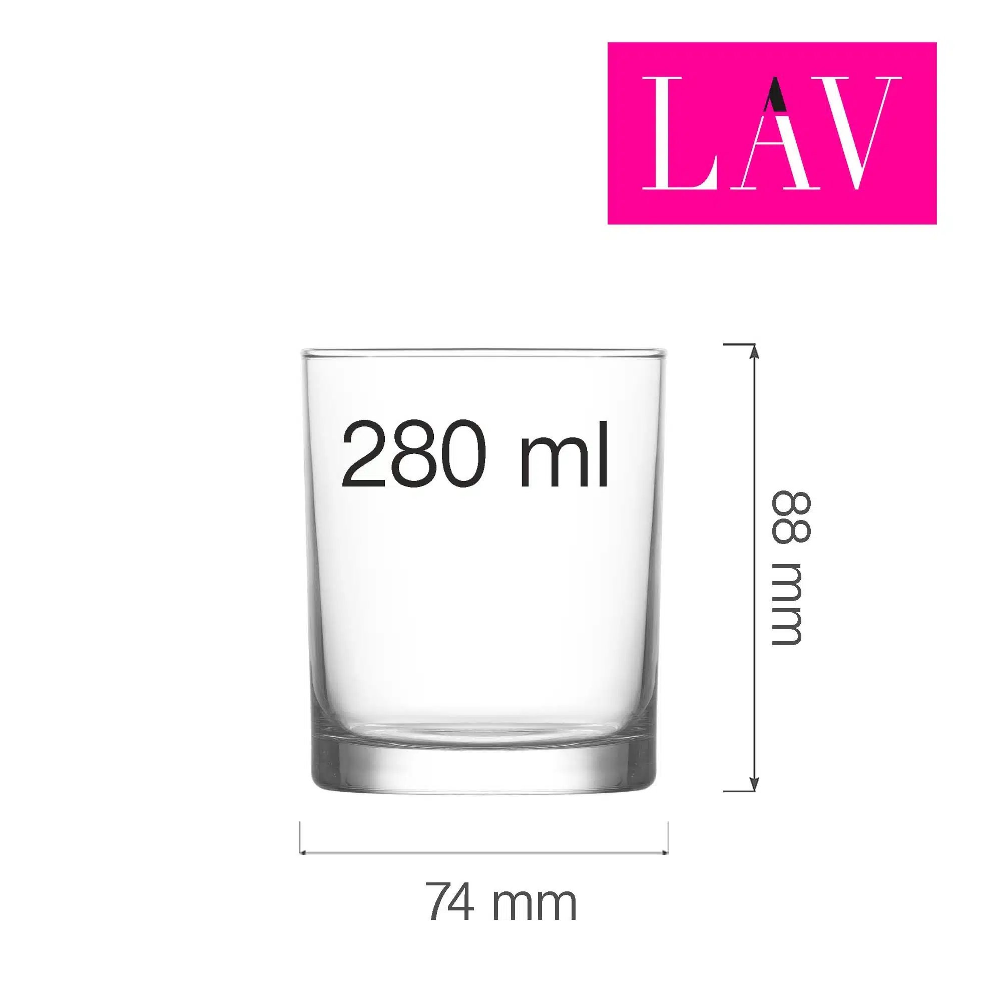 Liberty whiskeyglas 280 ml - Billede 4