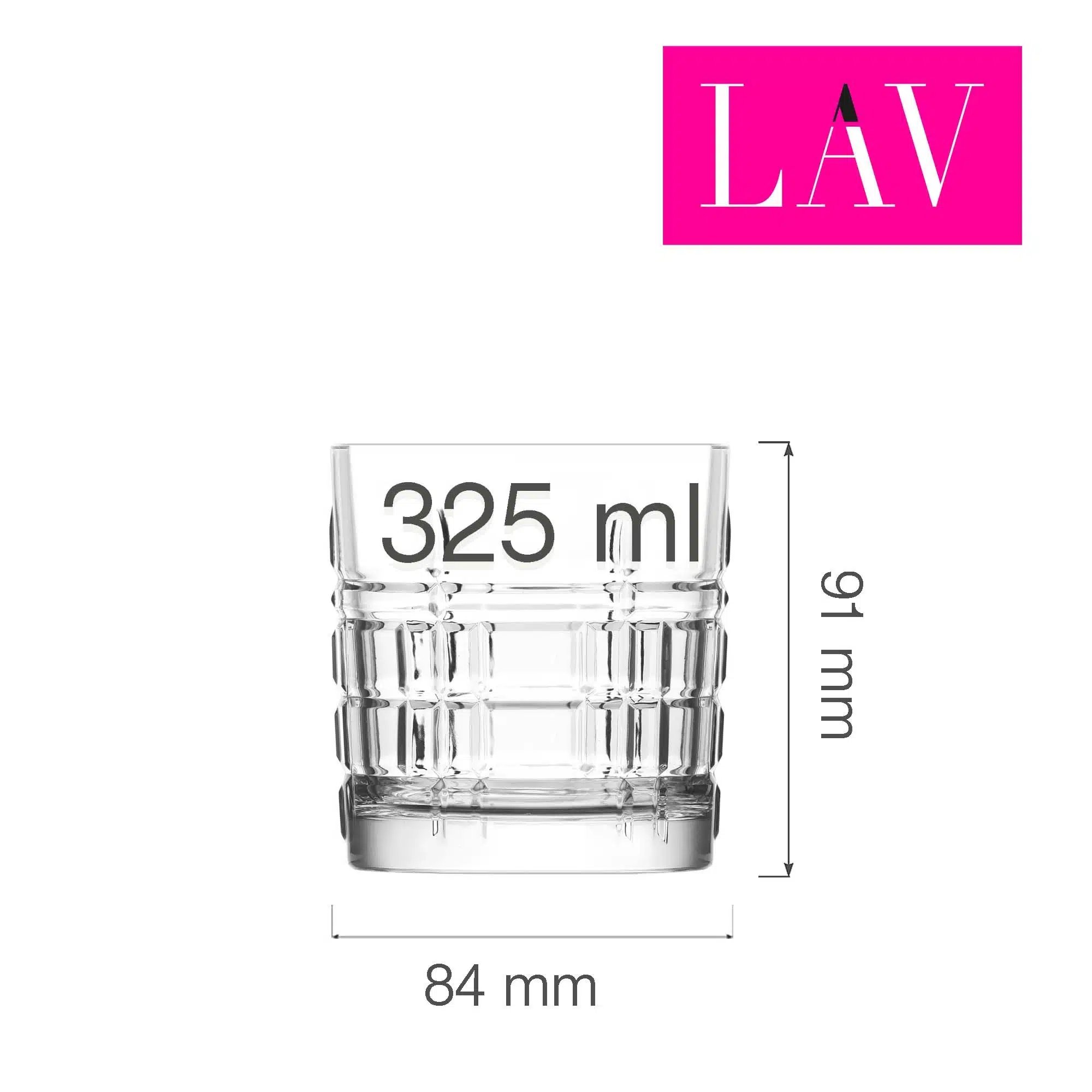 Brit whiskeyglas 325 ml - Billede 6