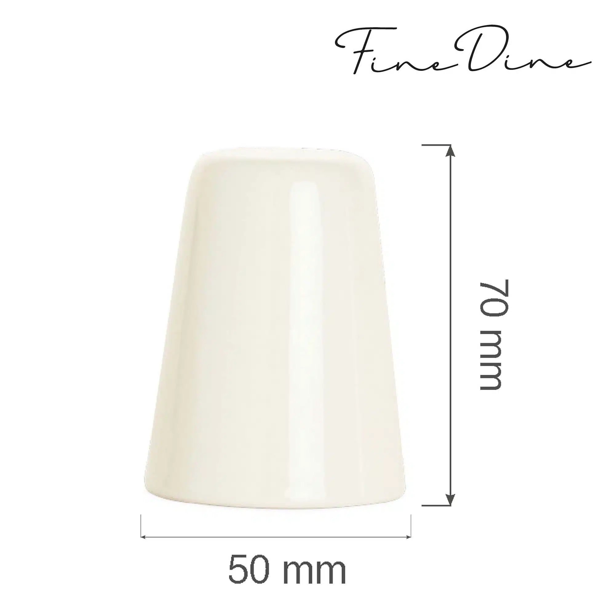 Crema pebershaker, 50x(H)70mm - Billede 5