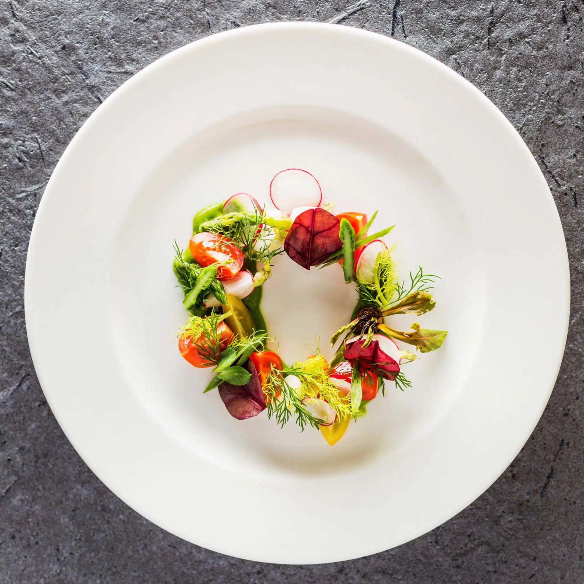 Crema flad tallerken, 300 mm - Billede 3