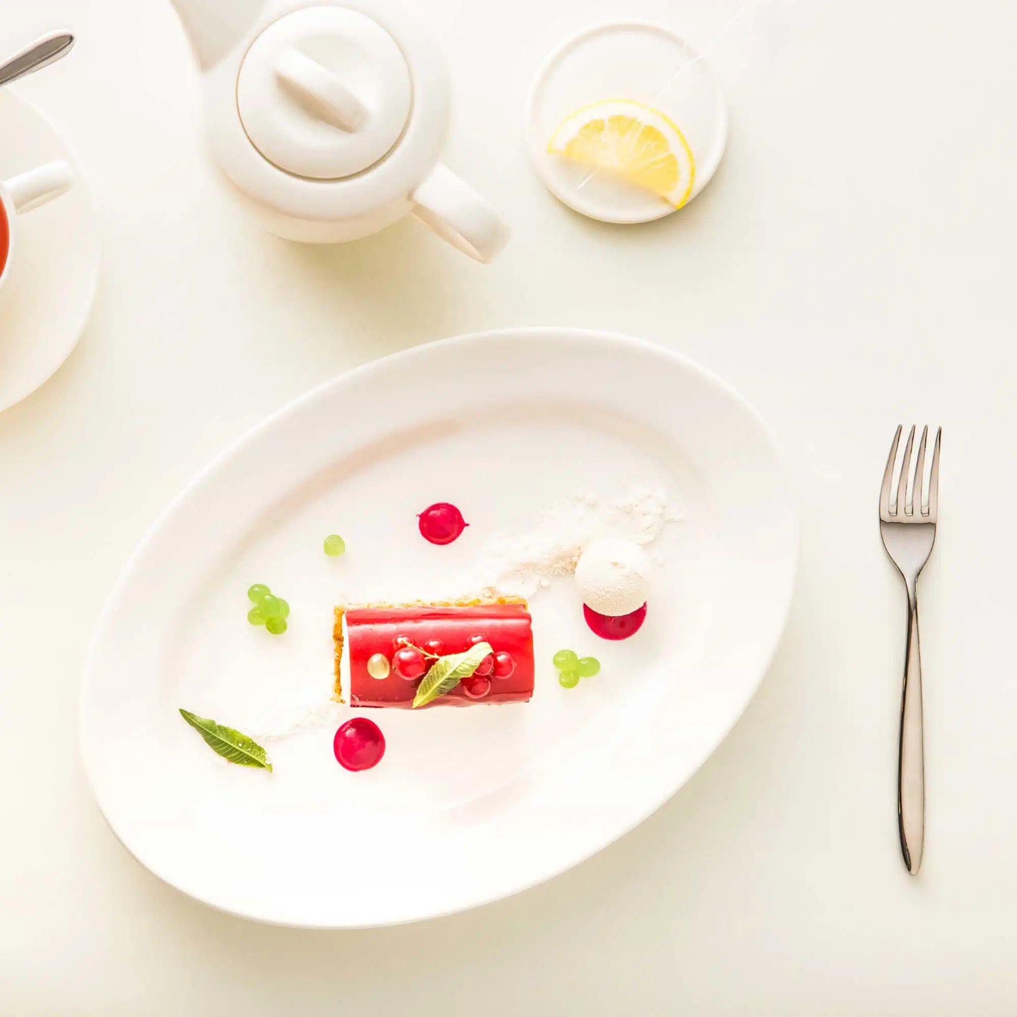 Crema oval skål, 210x140mm - Billede 4