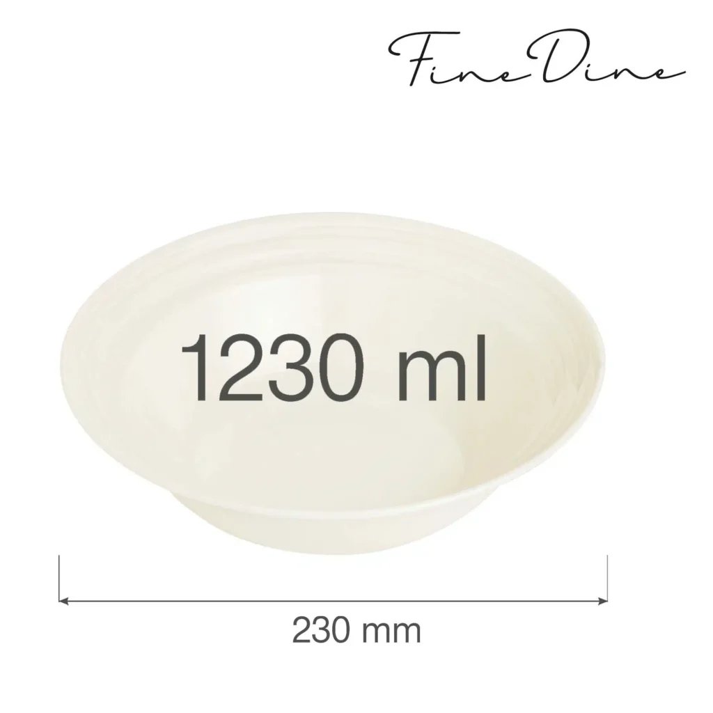 Crema skål, 230 mm - Billede 3