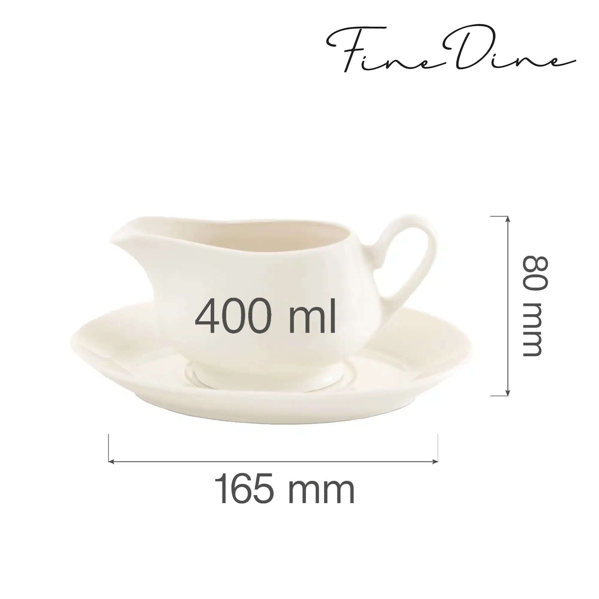 Crema dressing skål, 400 ml - Billede 3