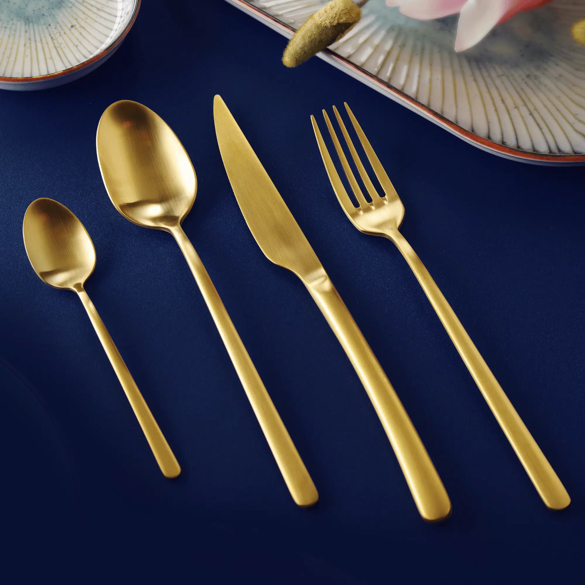 Amarone Gold bordgafler, OVE, 213 mm - Billede 2