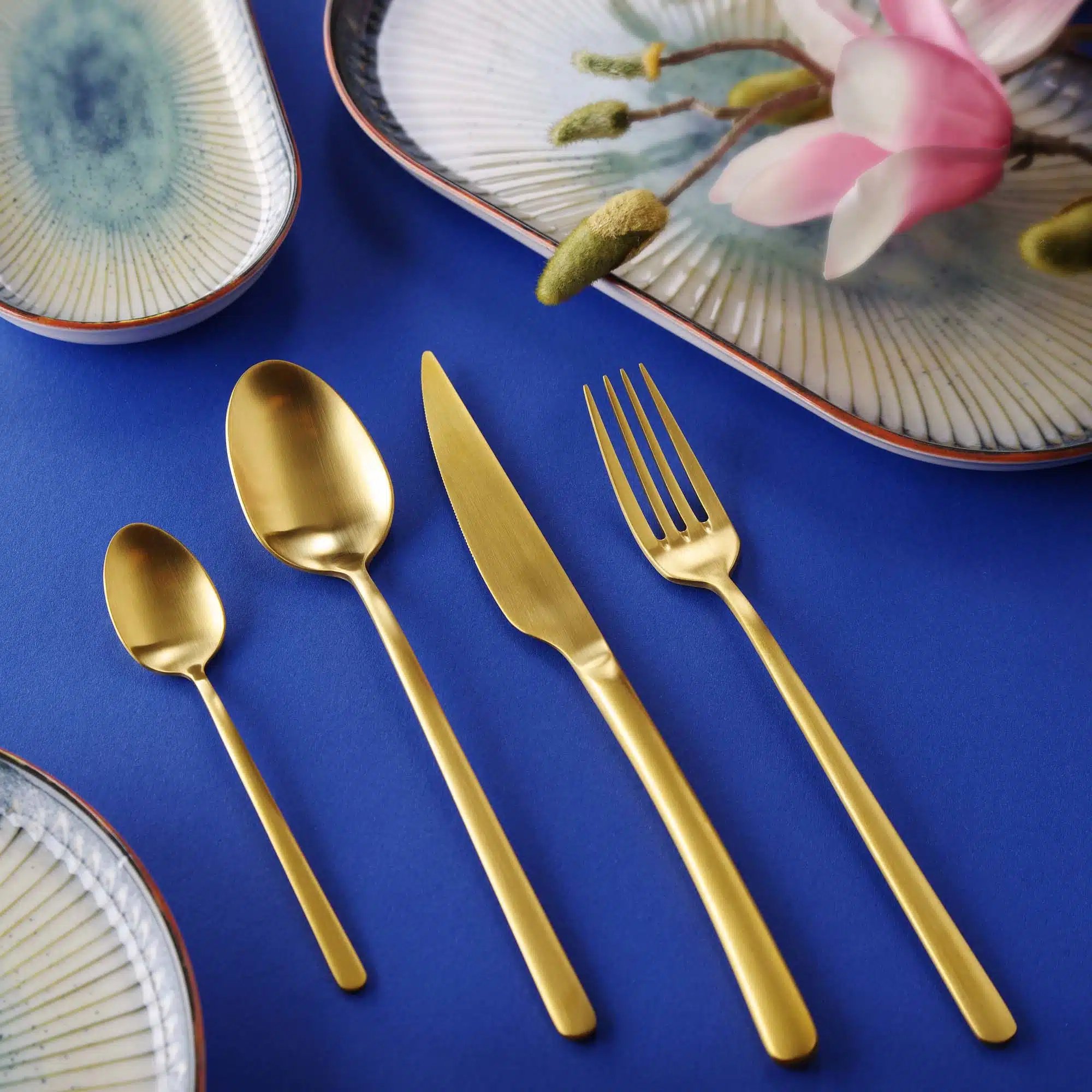 Amarone Gold bordgafler, OVE, 213 mm - Billede 4