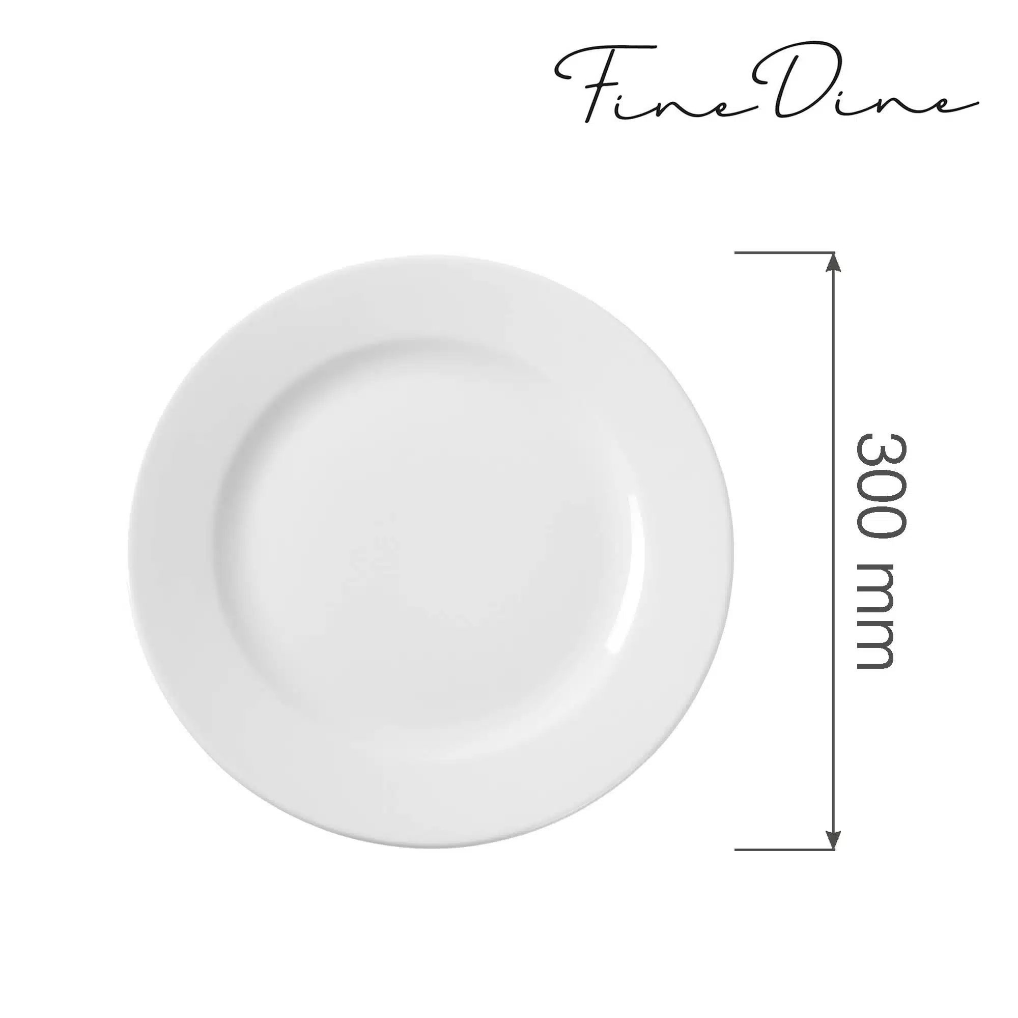 Bianco flad tallerken, 300 mm - Billede 4