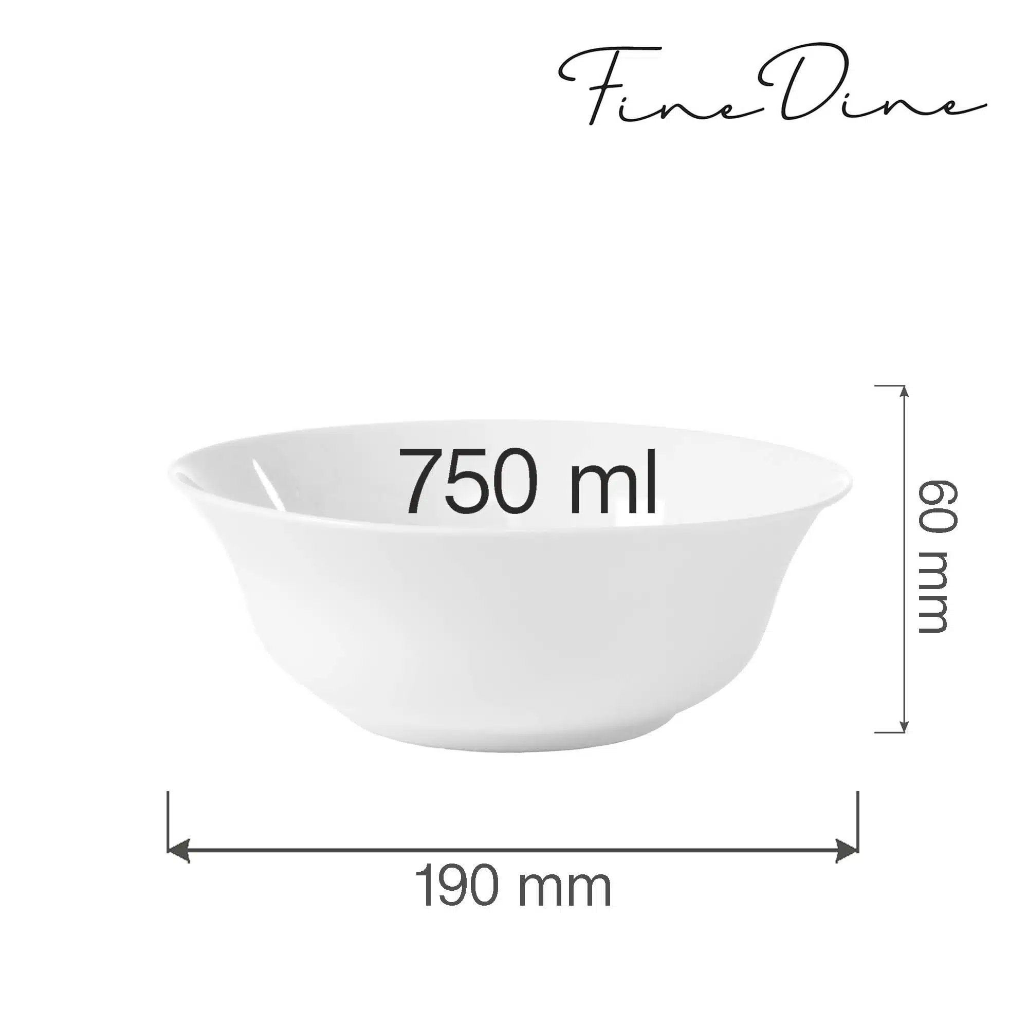Bianco skål 190 mm - Billede 2