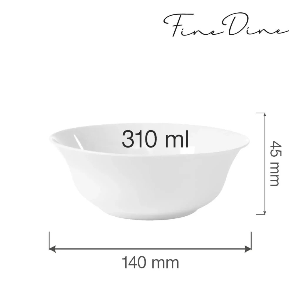 Bianco skål 140 mm - Billede 3