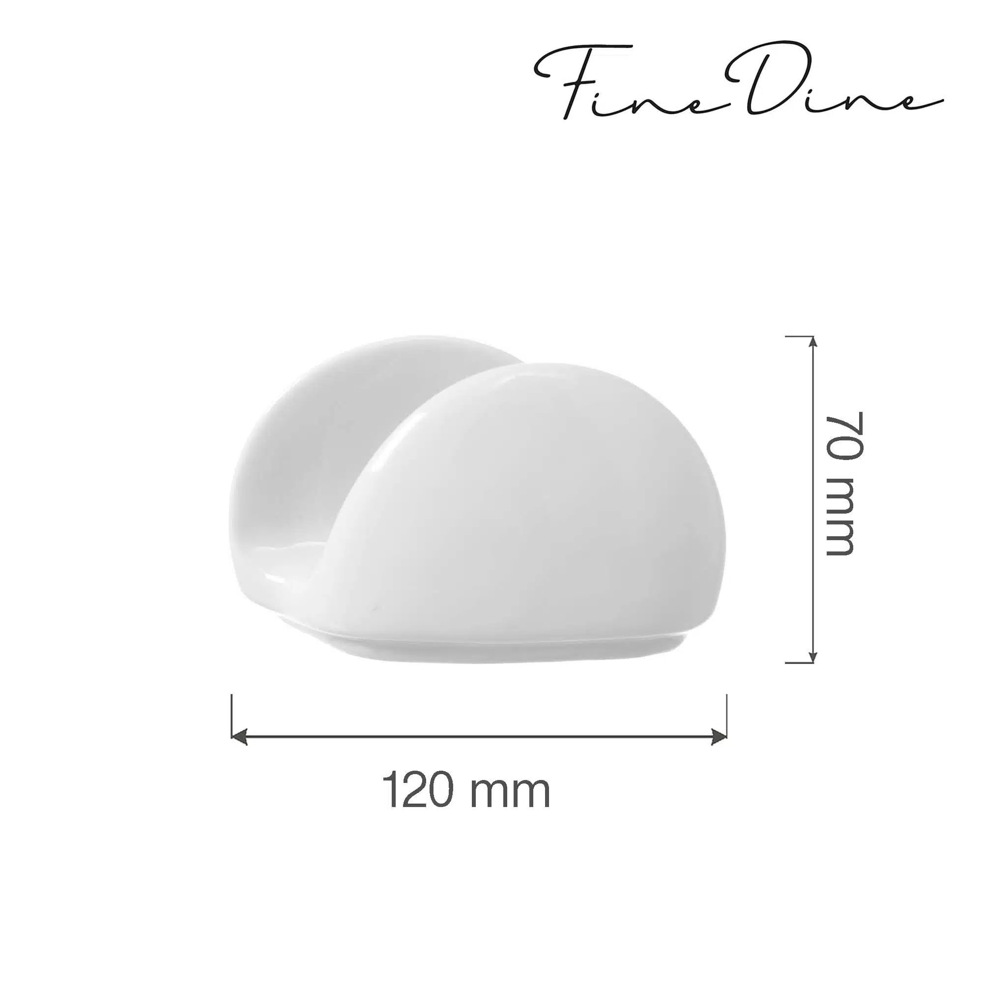 Bianco servietholder 115x60x(H)70mm - Billede 4