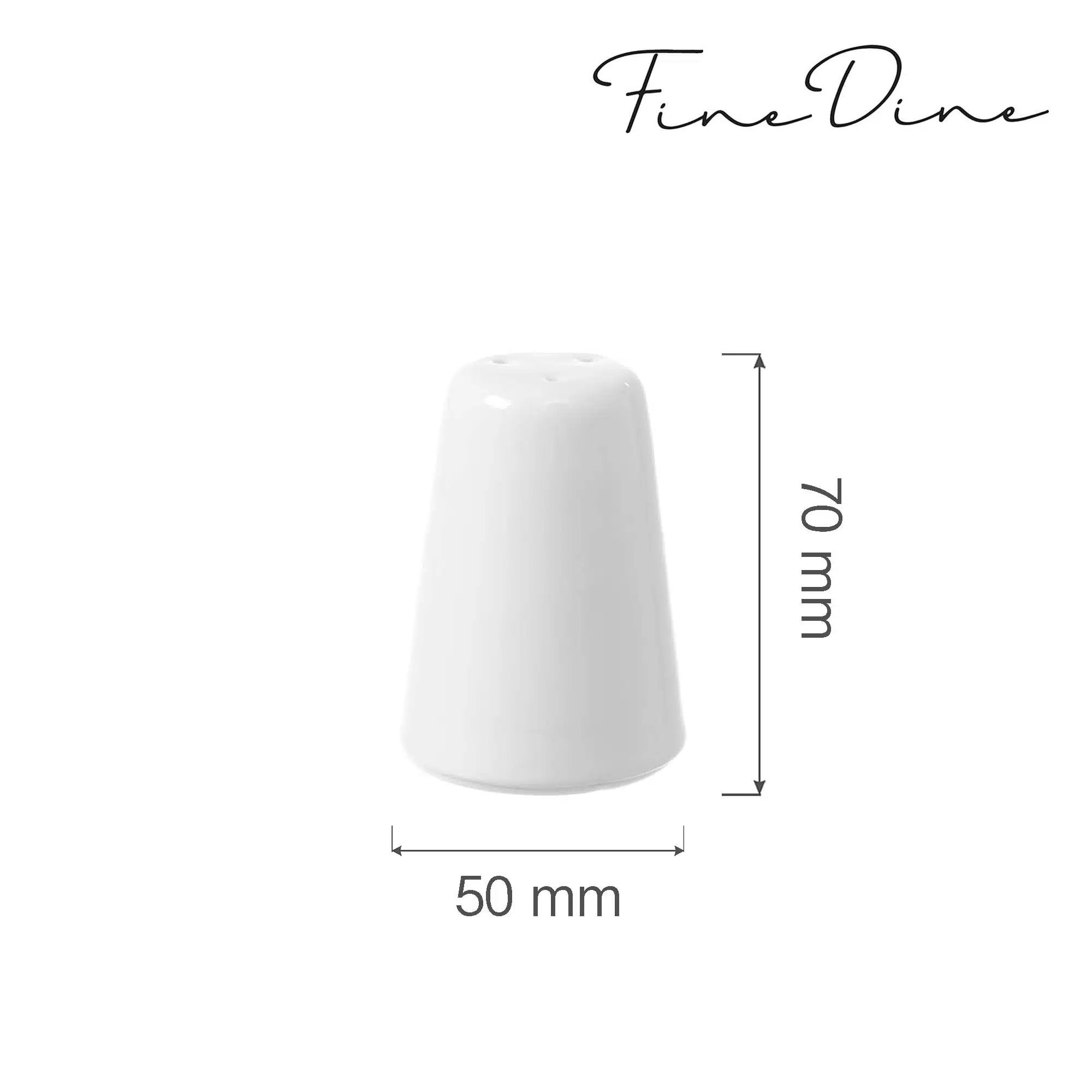 Bianco saltbøsse 50x(H)70mm - Billede 3