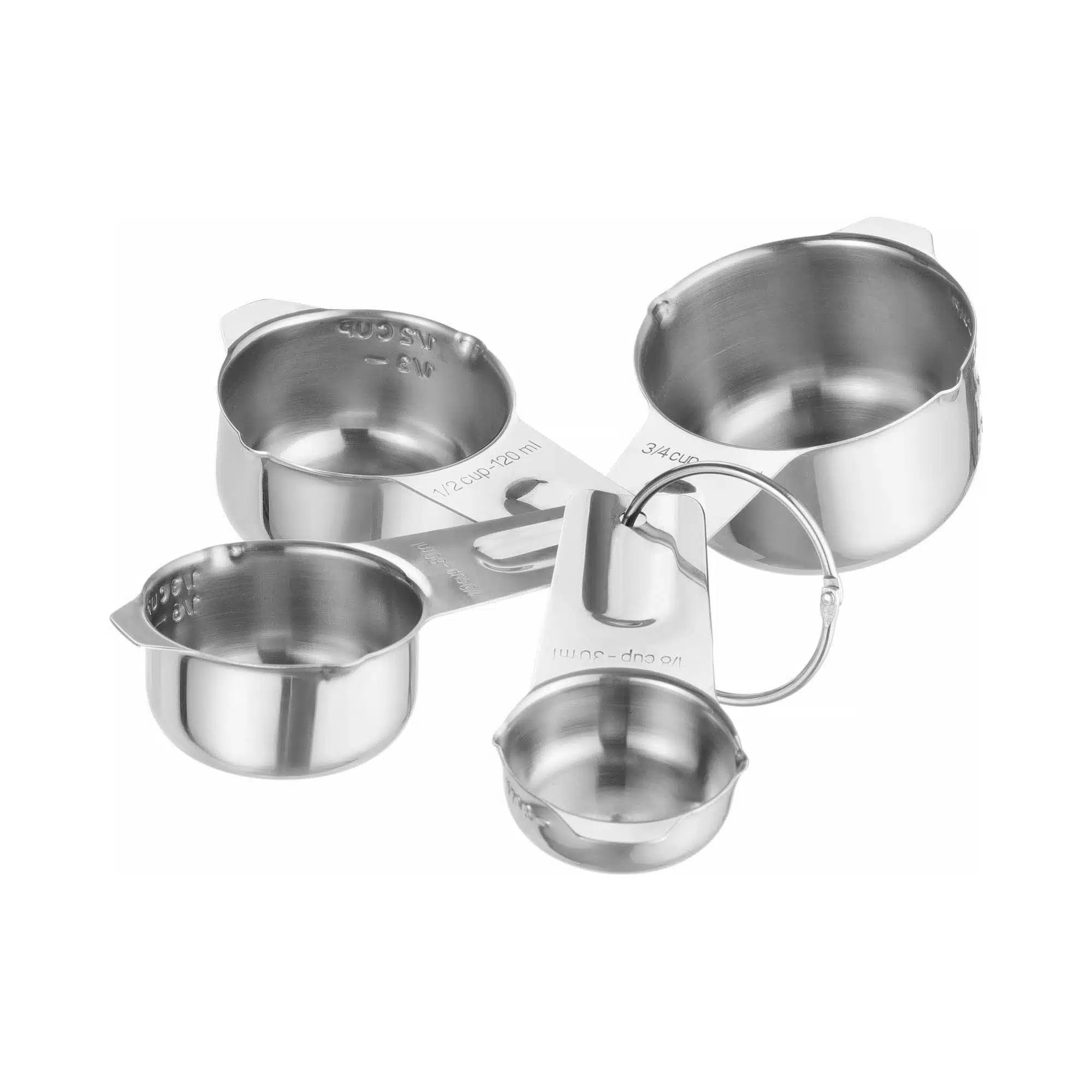 Målebæger - sæt af 4 stk., Bar op, 135x80x(H)45mm - Billede 5
